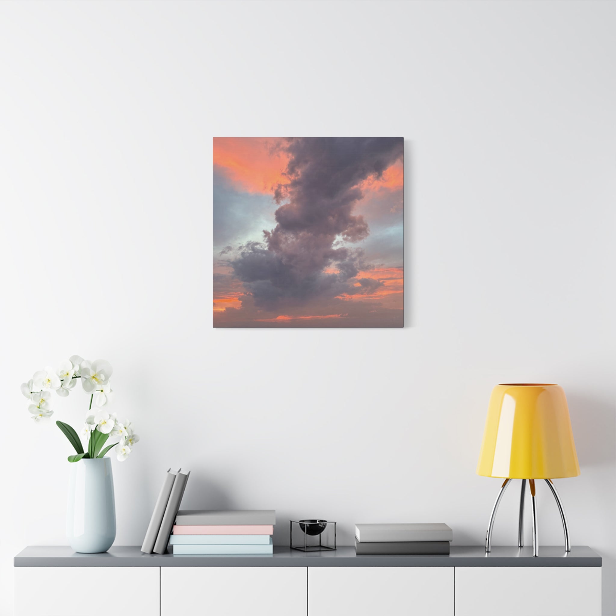 New Hampshire Spring Morning Photo on Canvas Print