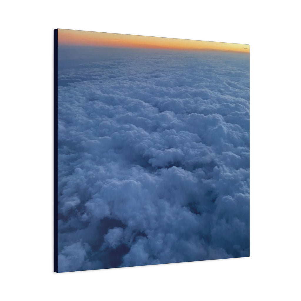 Above the Clouds Sunset Canvas Print
