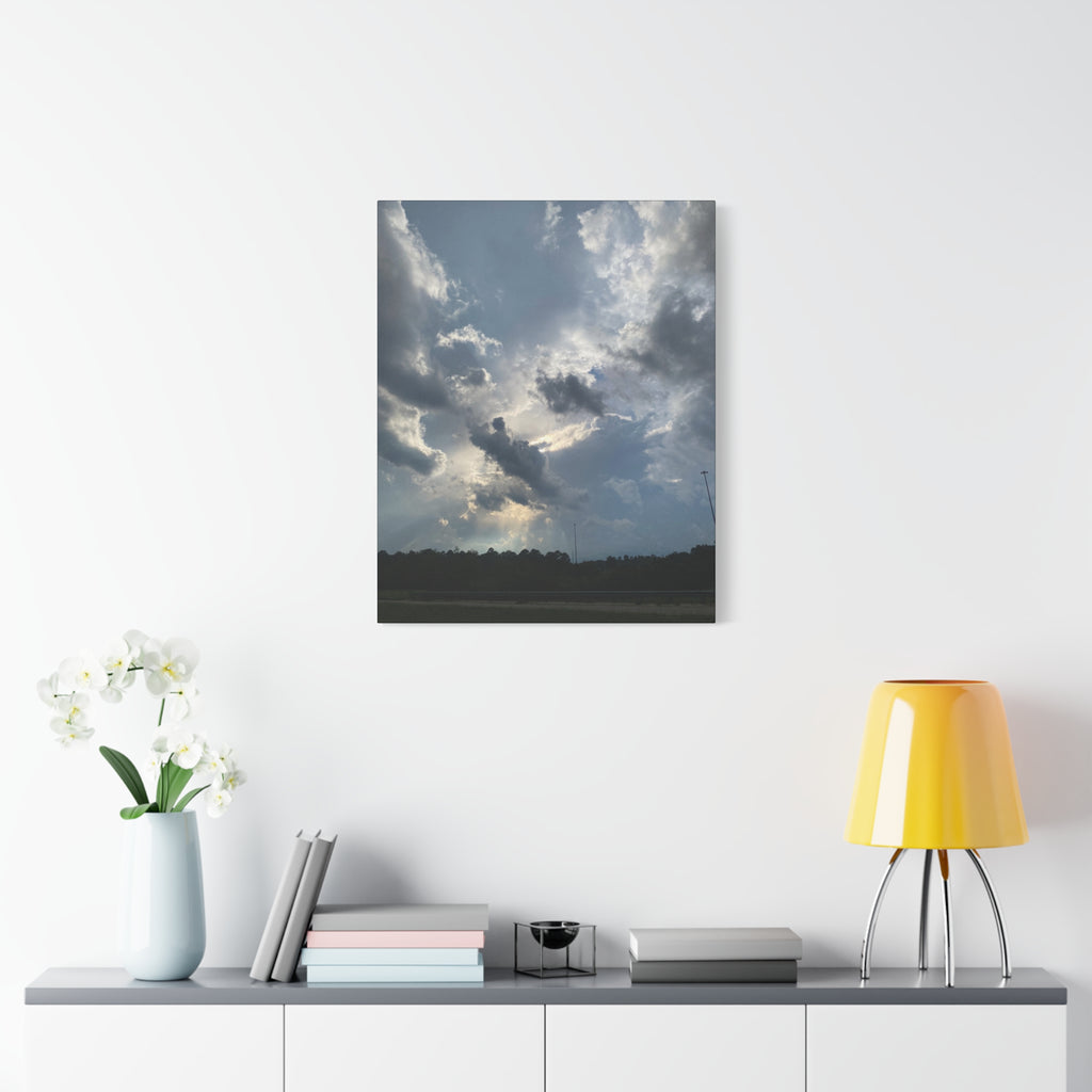 Florida Midday Photo Canvas Print — Matte Stretched Wall Art