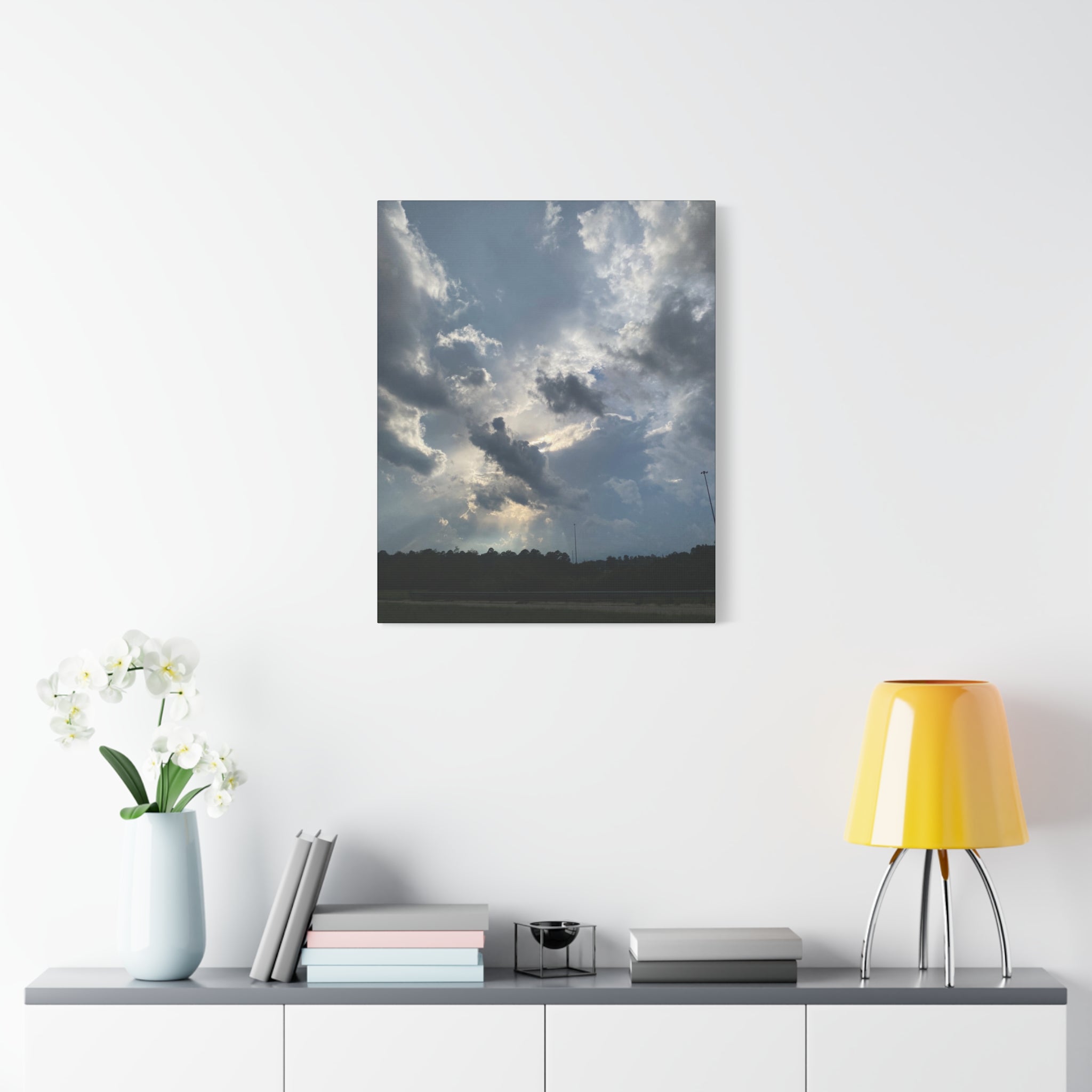 Florida Midday Photo Canvas Print — Matte Stretched Wall Art