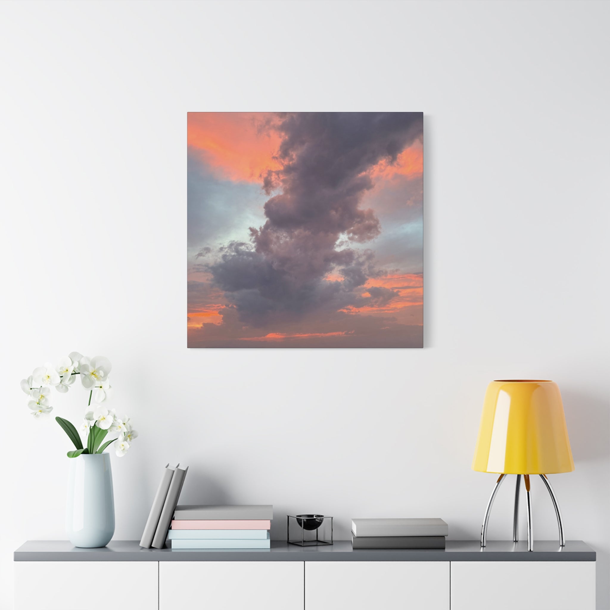 New Hampshire Spring Morning Photo on Canvas Print