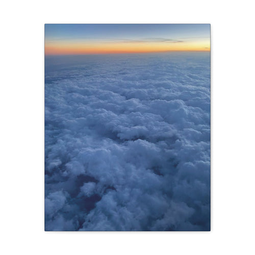 Above the Clouds Sunset Canvas Print