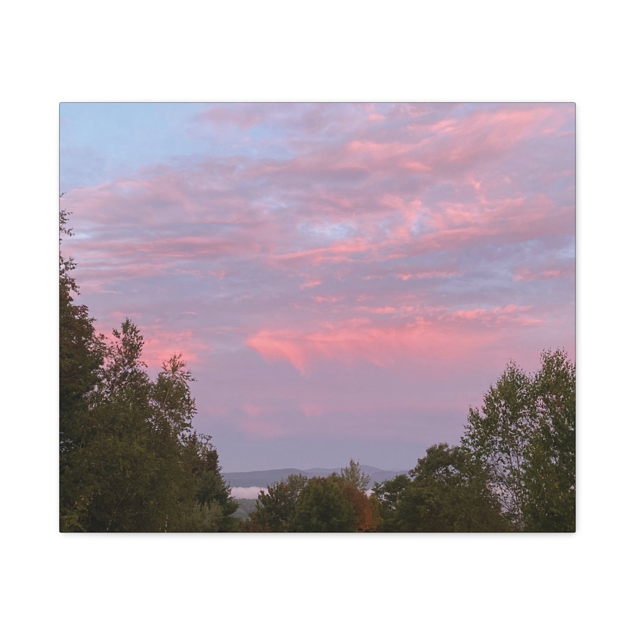 NH Fall 25 Morning Canvas Print