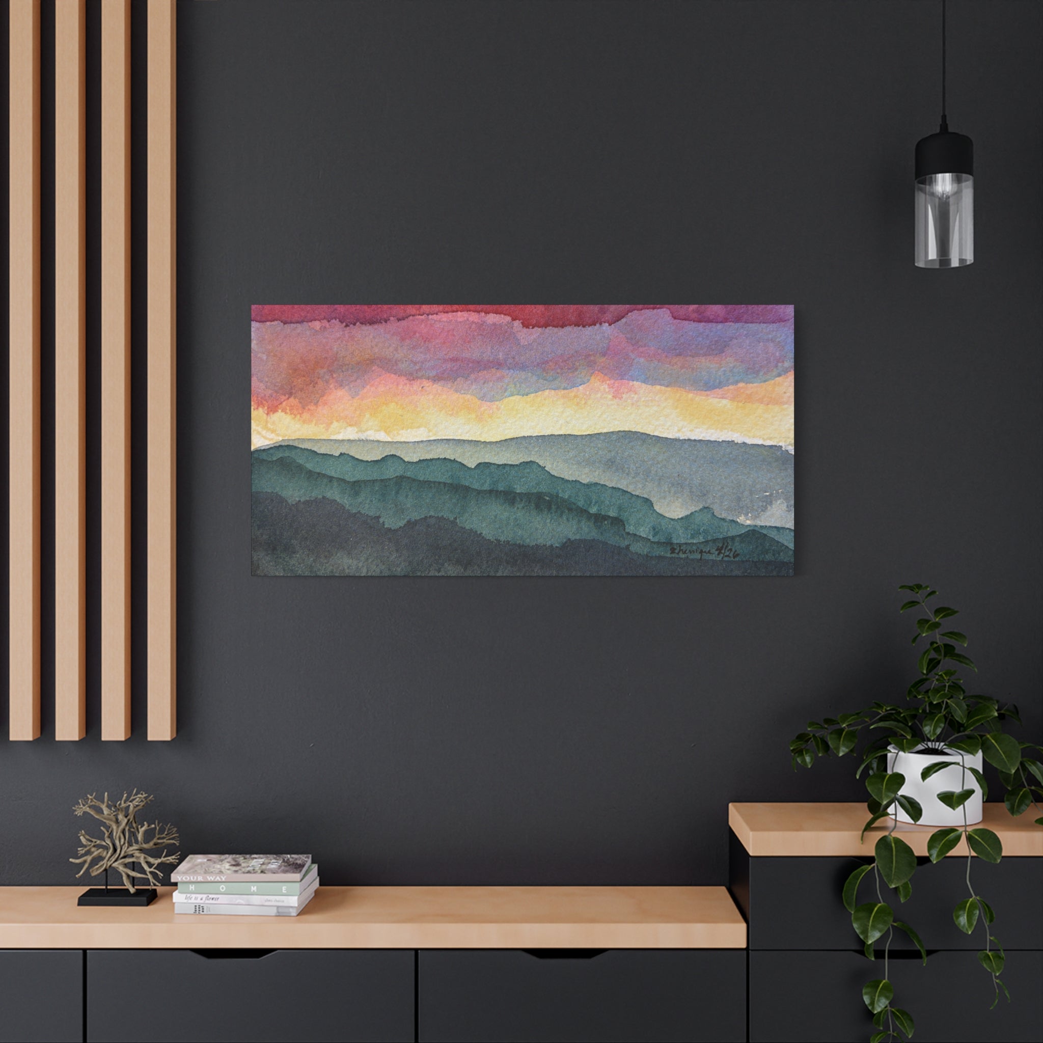 Spring 2026 Vivid b Watercolor Canvas