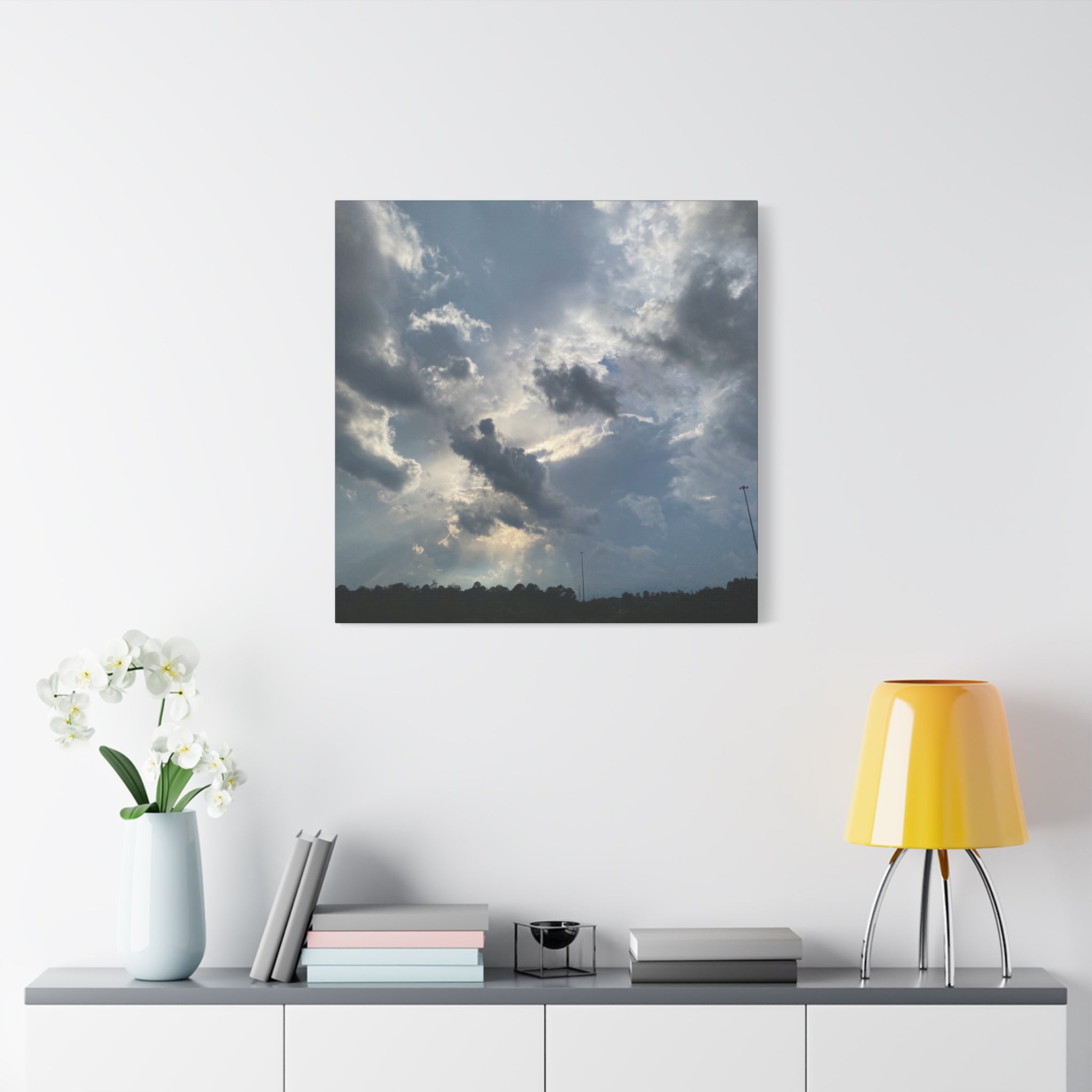 Florida Midday Photo Canvas Print — Matte Stretched Wall Art