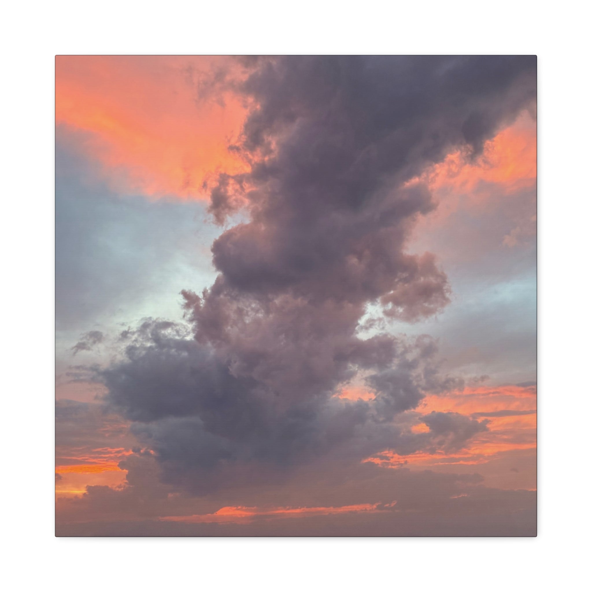 New Hampshire Spring Morning Photo on Canvas Print