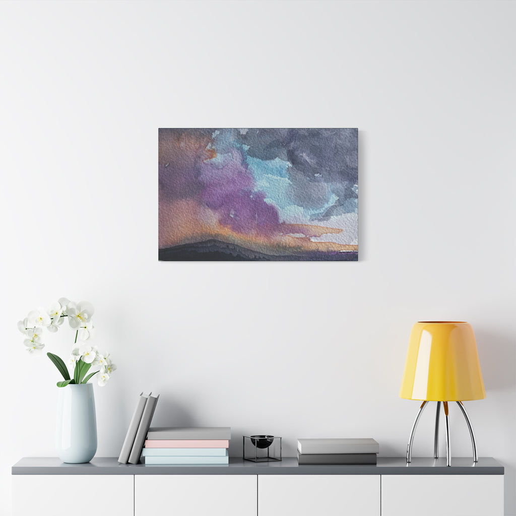 NH Spring blend watercolor on canvas