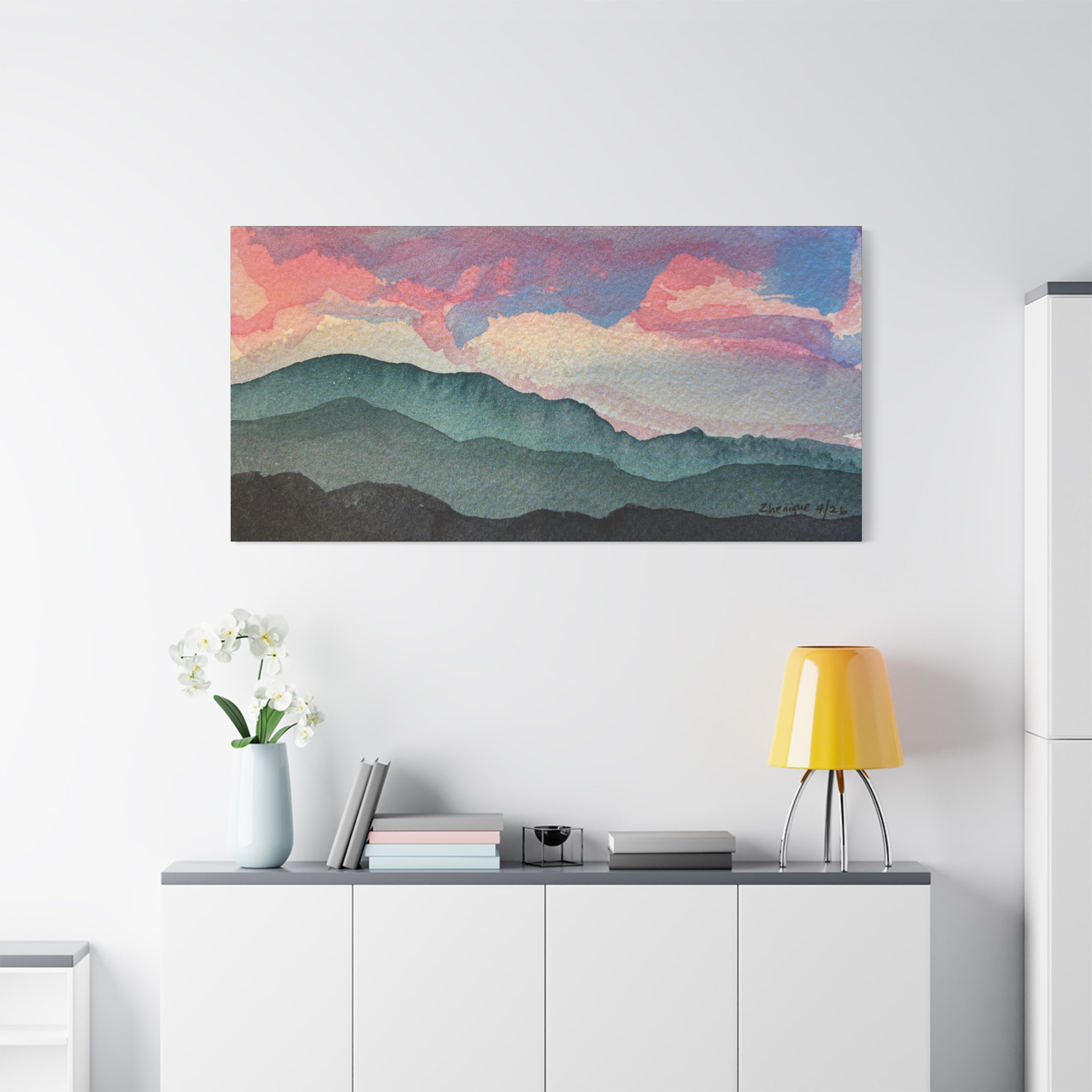 Spring 2026 Vivid a Watercolor Series Canvas