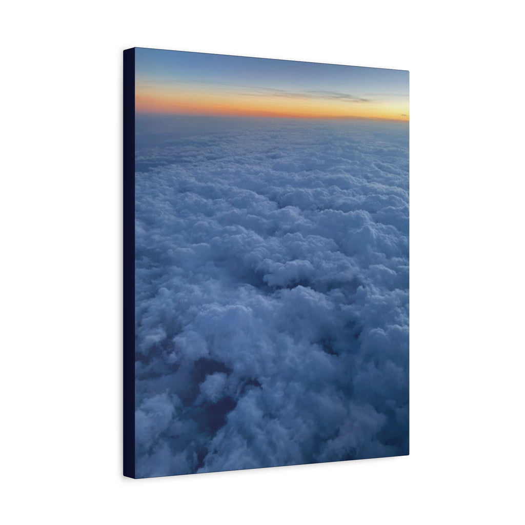 Above the Clouds Sunset Canvas Print