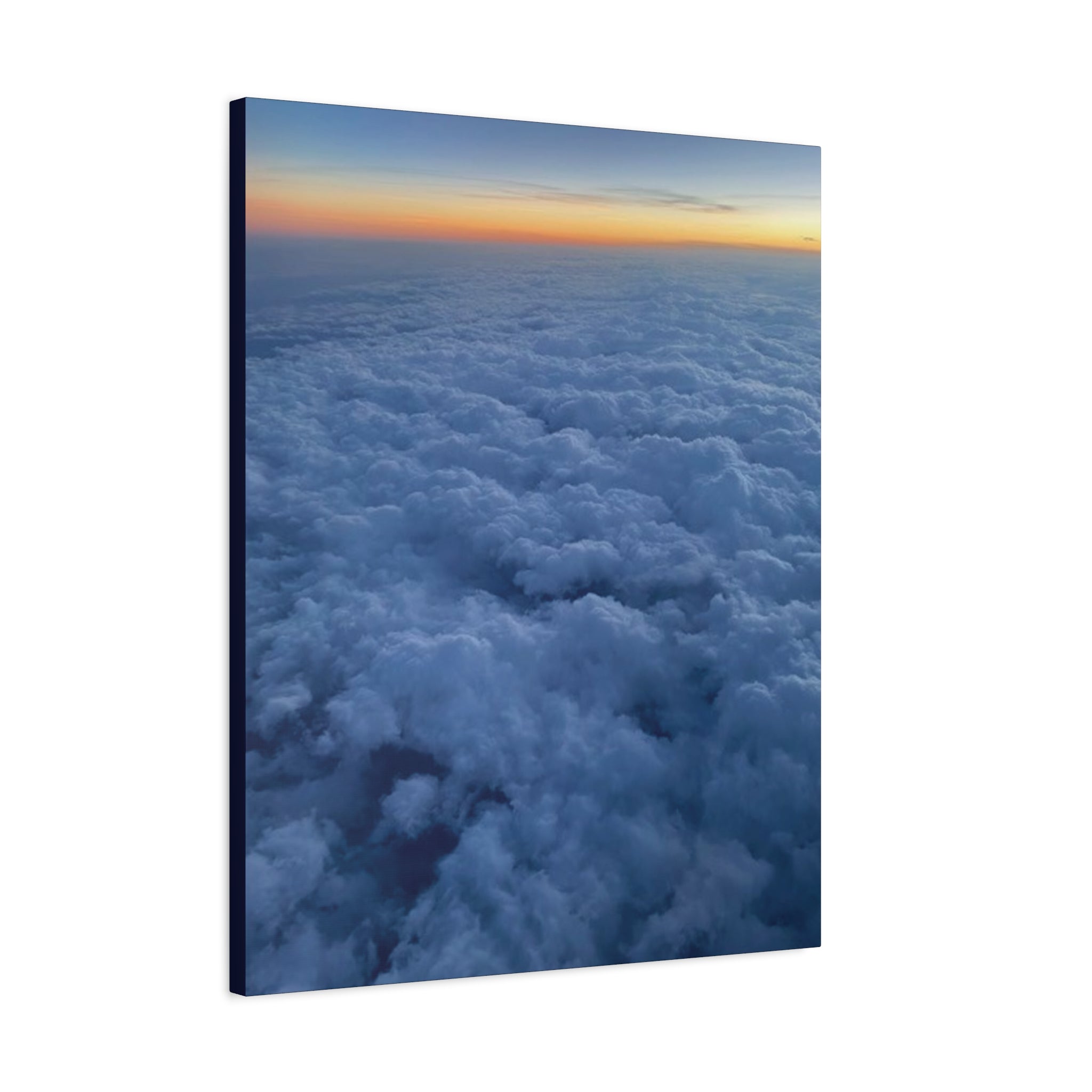 Above the Clouds Sunset Canvas Print