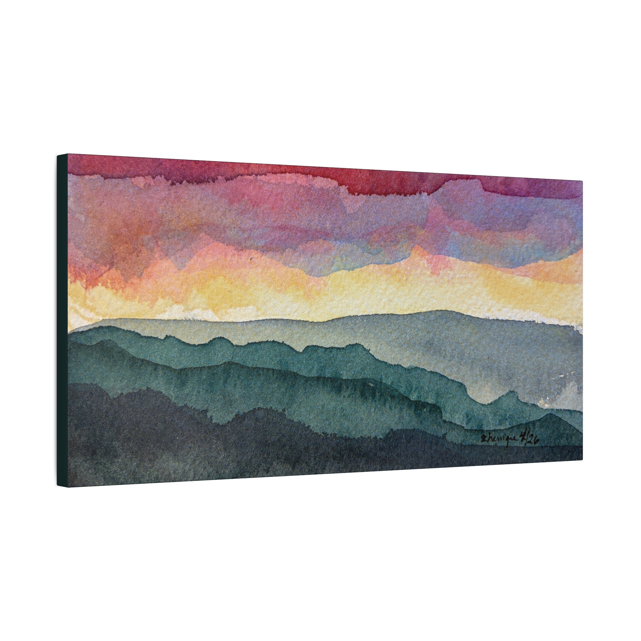 Spring 2026 Vivid b Watercolor Canvas