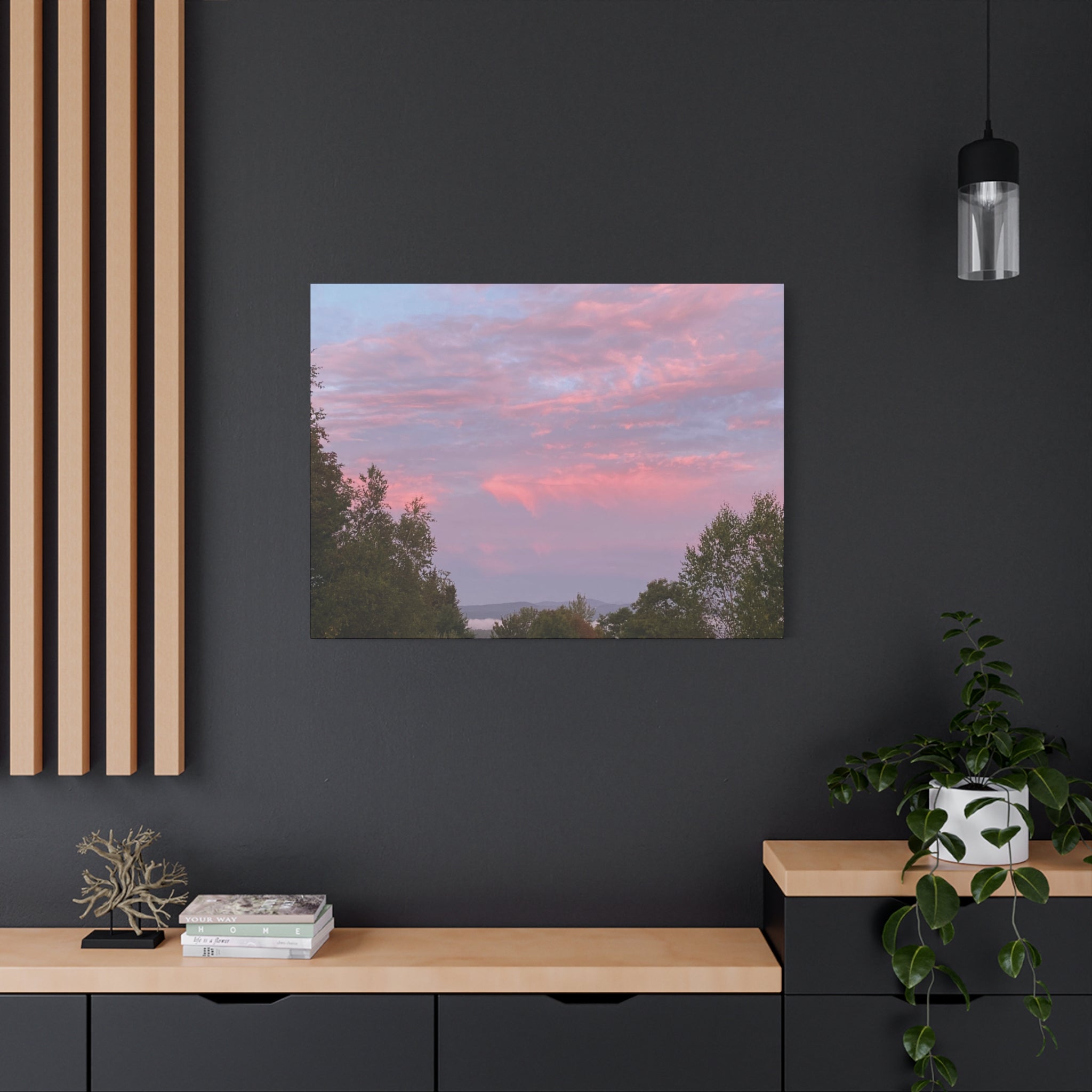 NH Fall 25 Morning Canvas Print