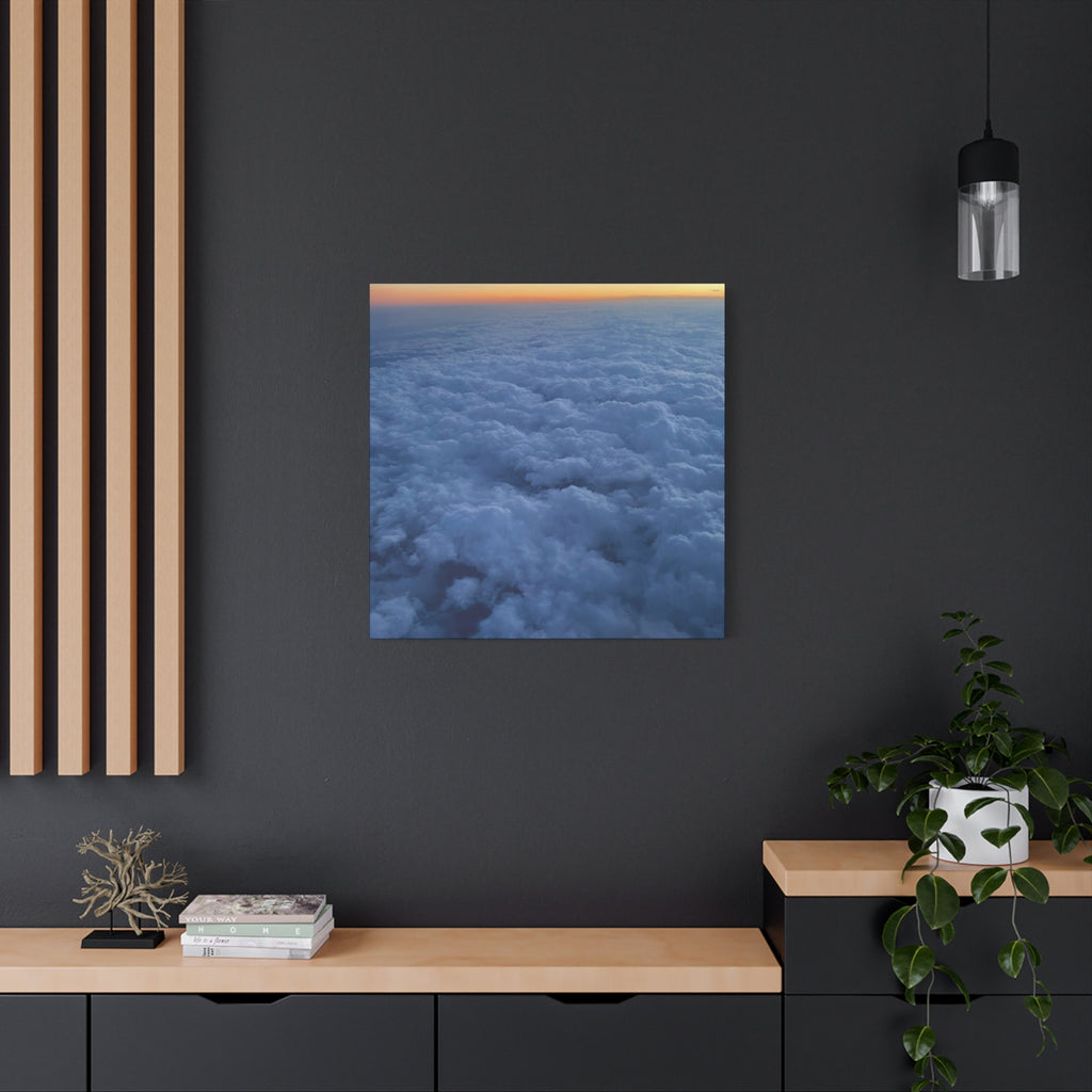 Above the Clouds Sunset Canvas Print
