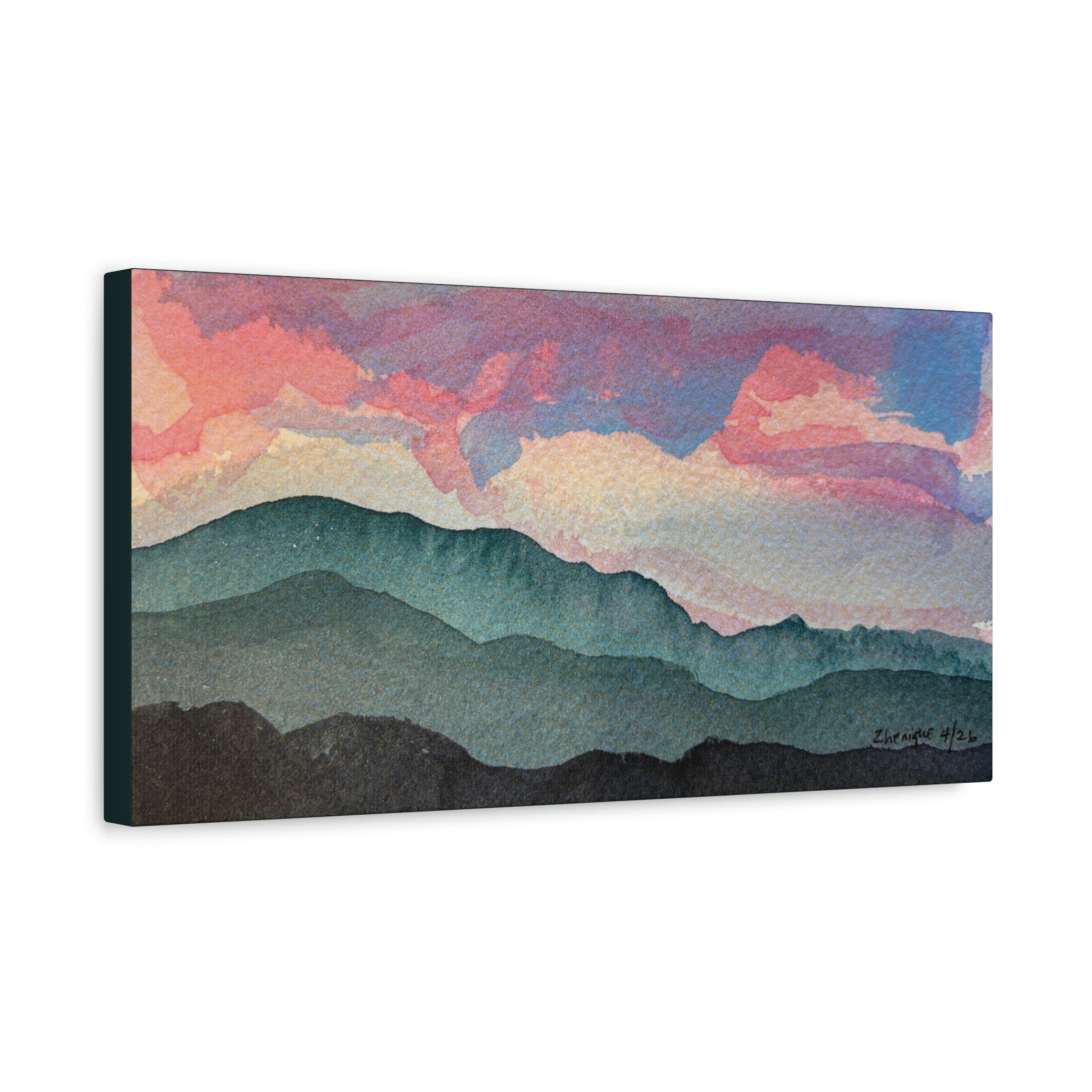 Spring 2026 Vivid a Watercolor Series Canvas