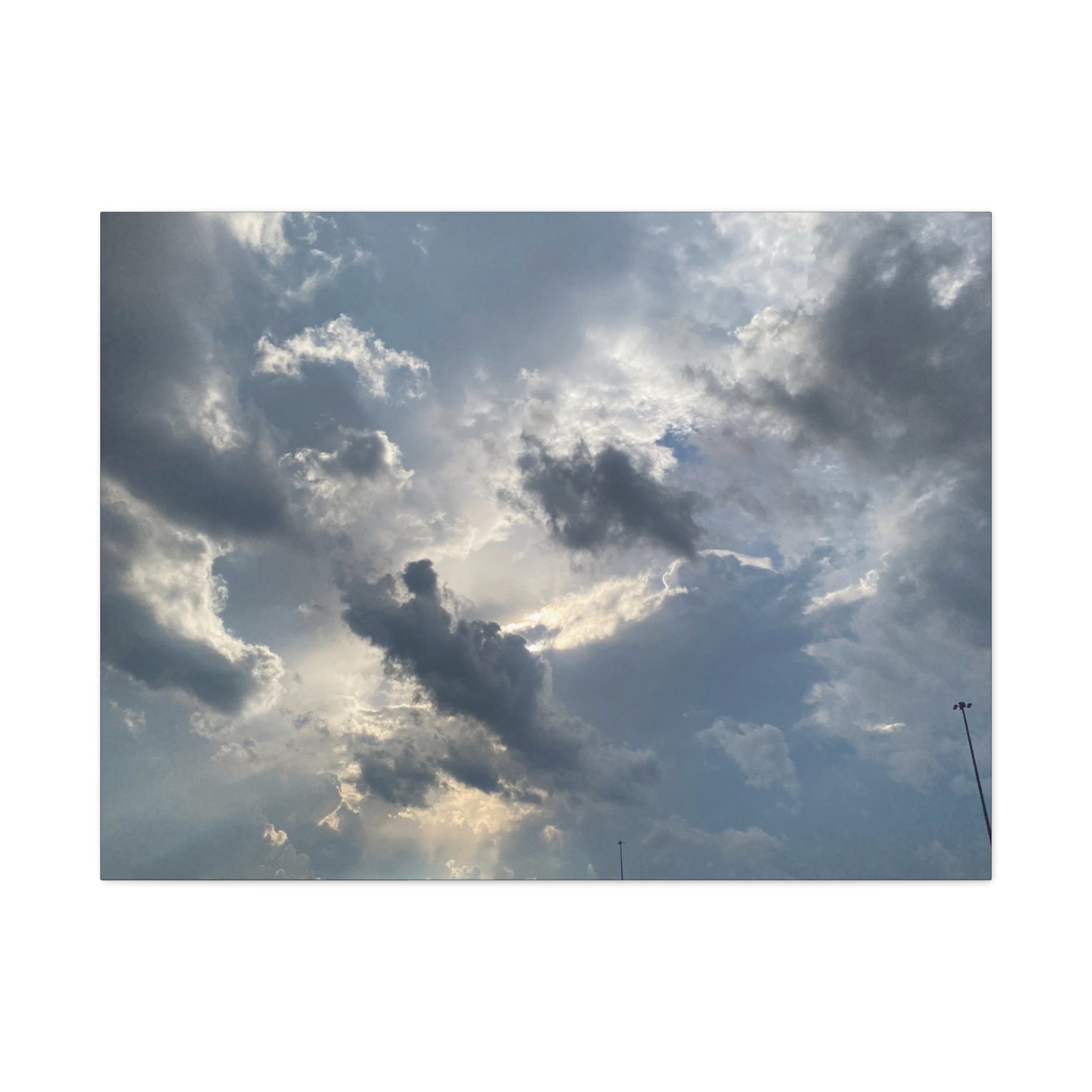 Florida Midday Photo Canvas Print — Matte Stretched Wall Art