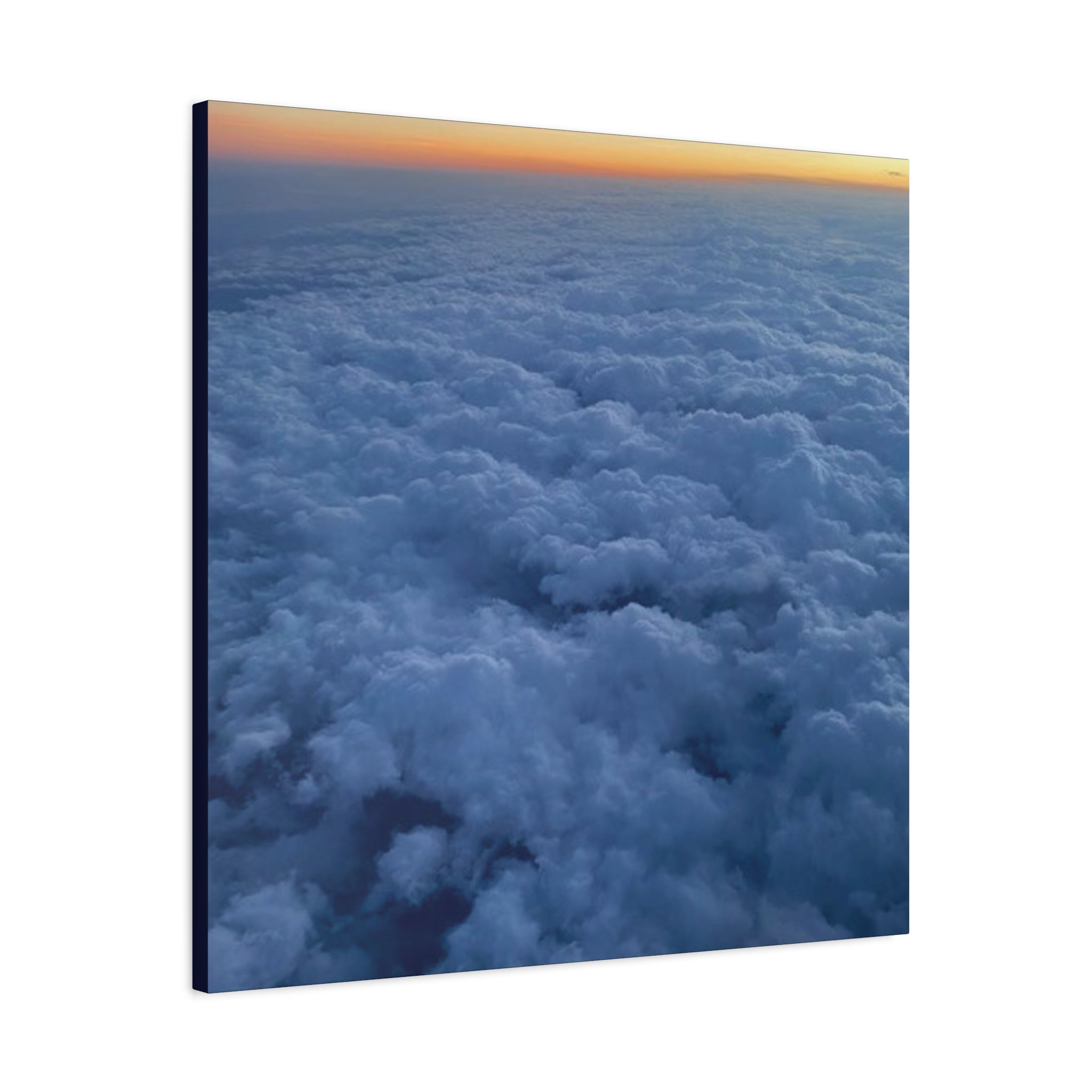 Above the Clouds Sunset Canvas Print