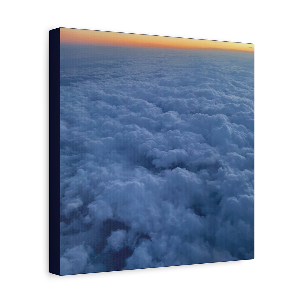 Above the Clouds Sunset Canvas Print