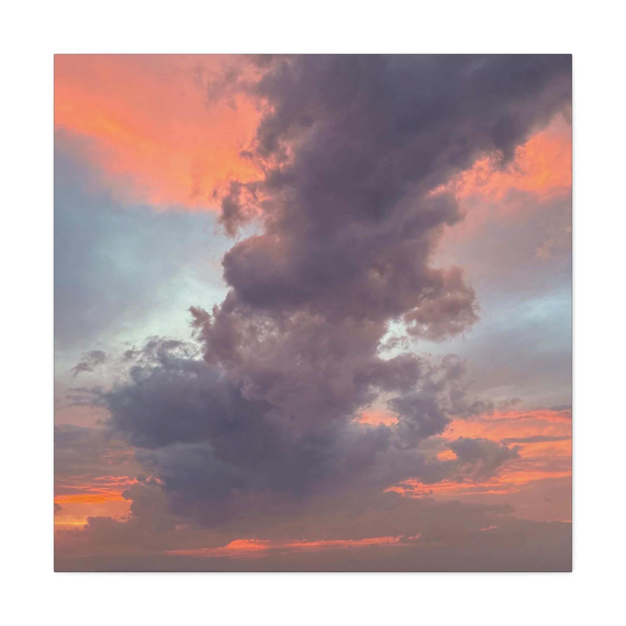 New Hampshire Spring Morning Photo on Canvas Print