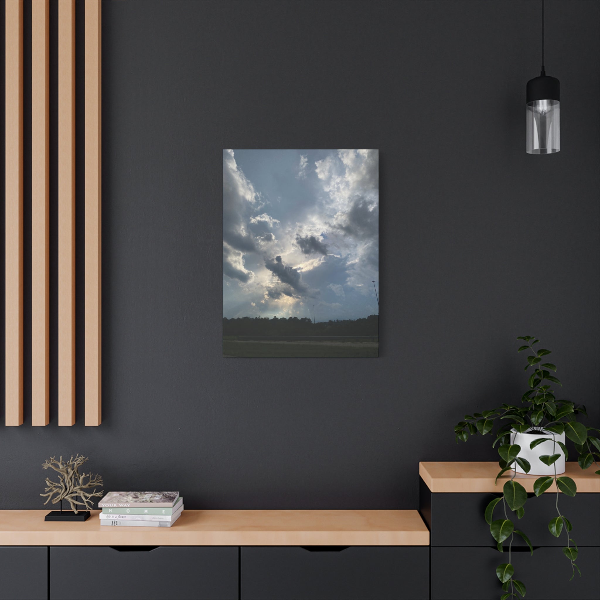 Florida Midday Photo Canvas Print — Matte Stretched Wall Art