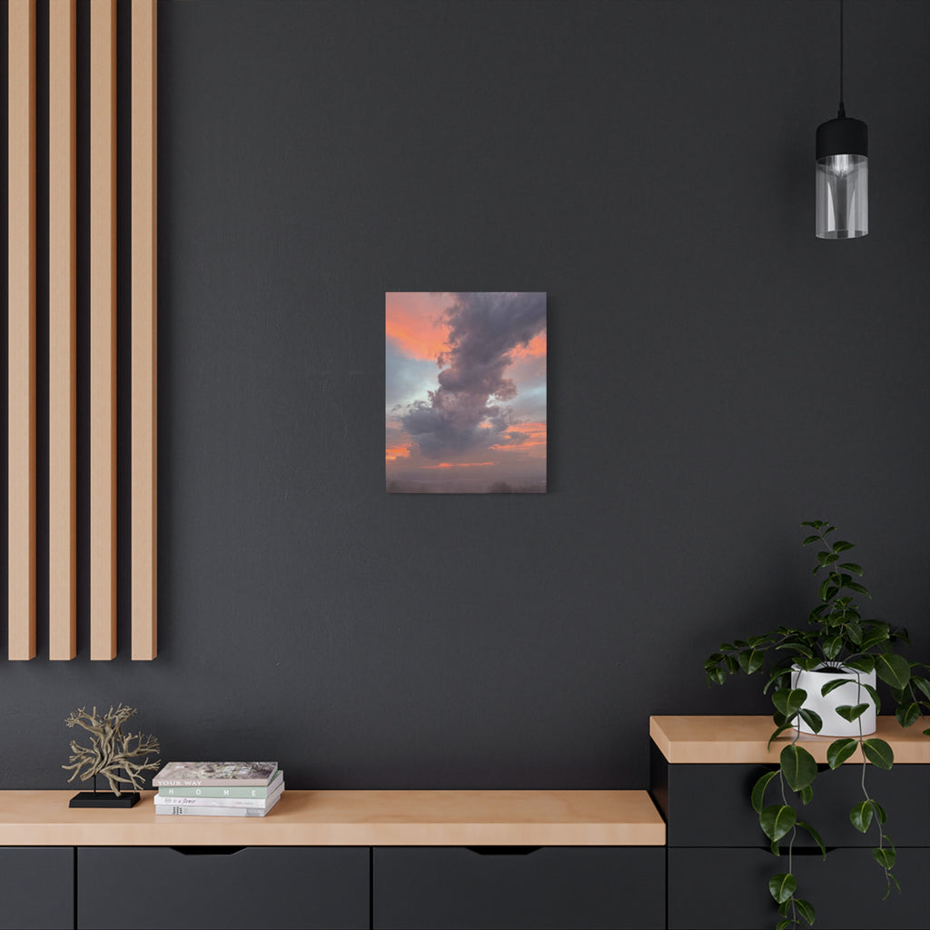 New Hampshire Spring Morning Photo on Canvas Print