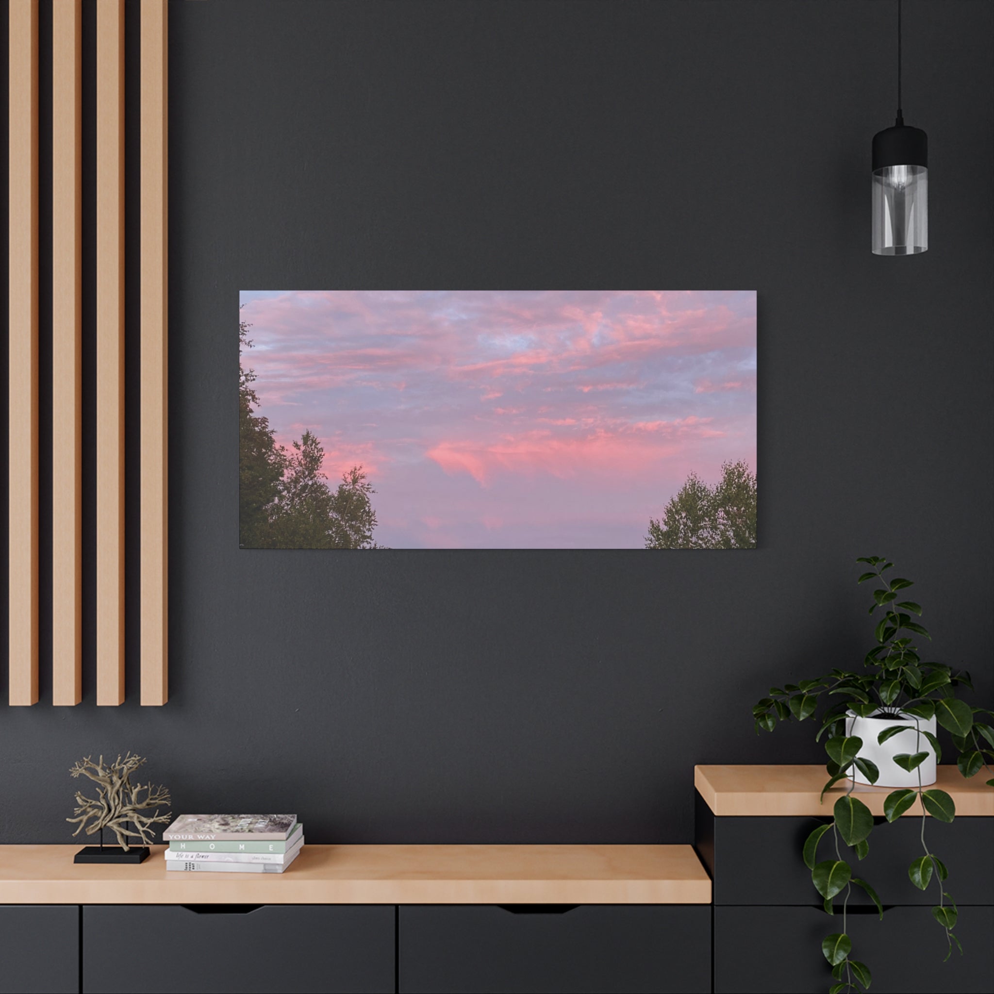 NH Fall 25 Morning Canvas Print