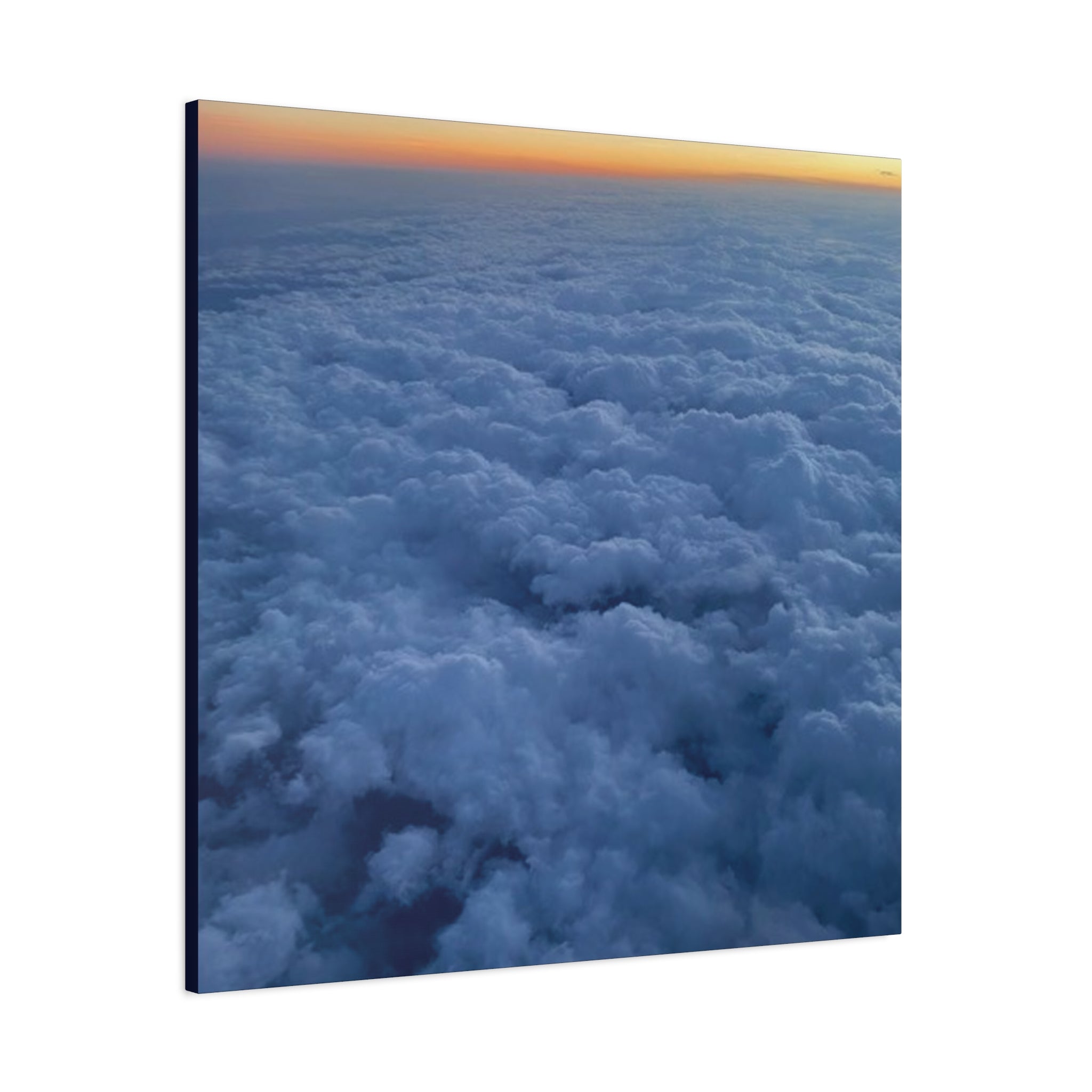 Above the Clouds Sunset Canvas Print