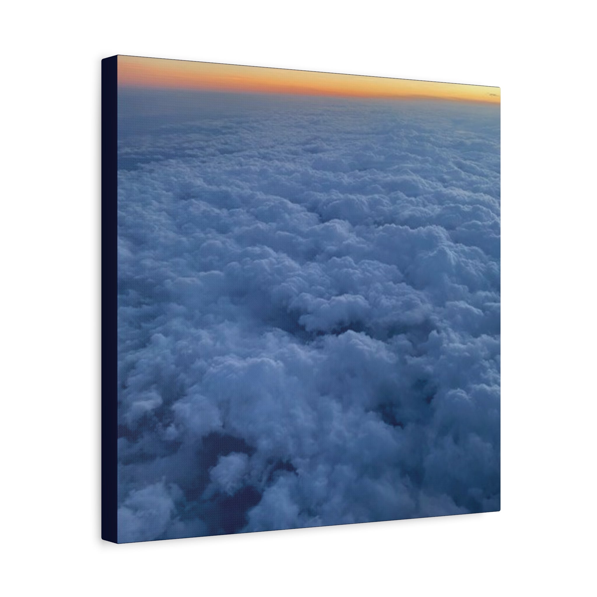 Above the Clouds Sunset Canvas Print
