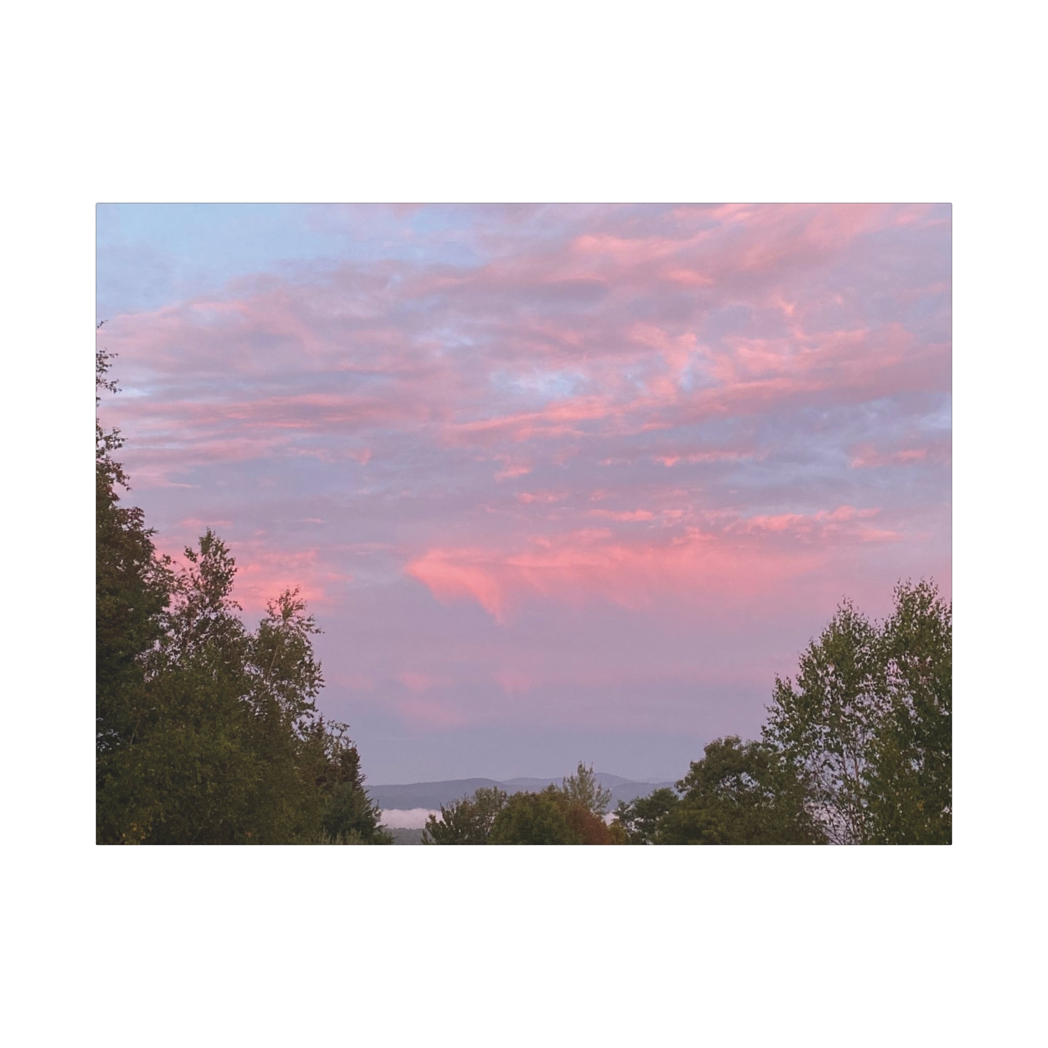 NH Fall 25 Morning Canvas Print