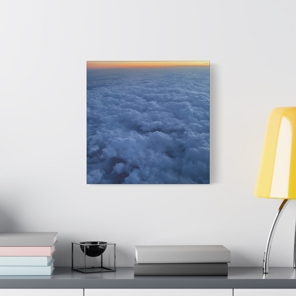 Above the Clouds Sunset Canvas Print