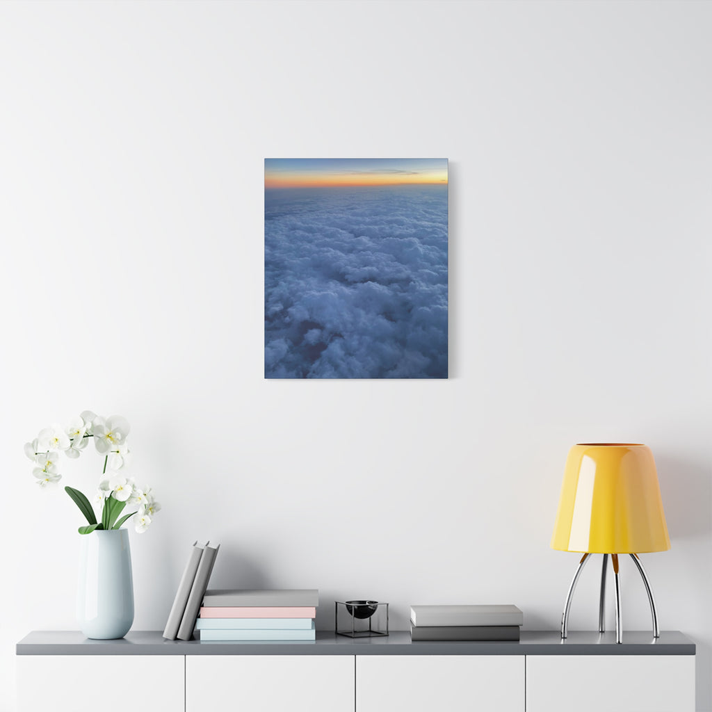 Above the Clouds Sunset Canvas Print