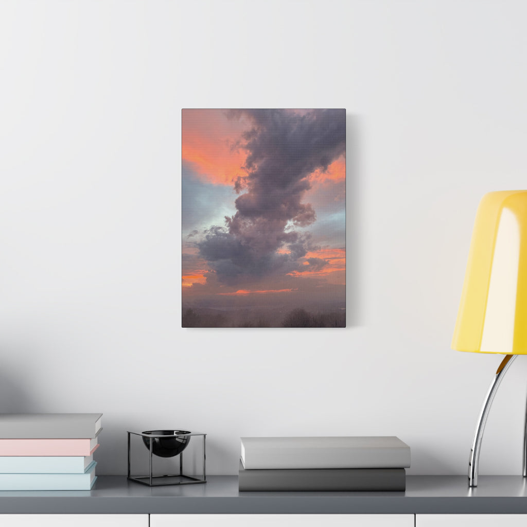 New Hampshire Spring Morning Photo on Canvas Print