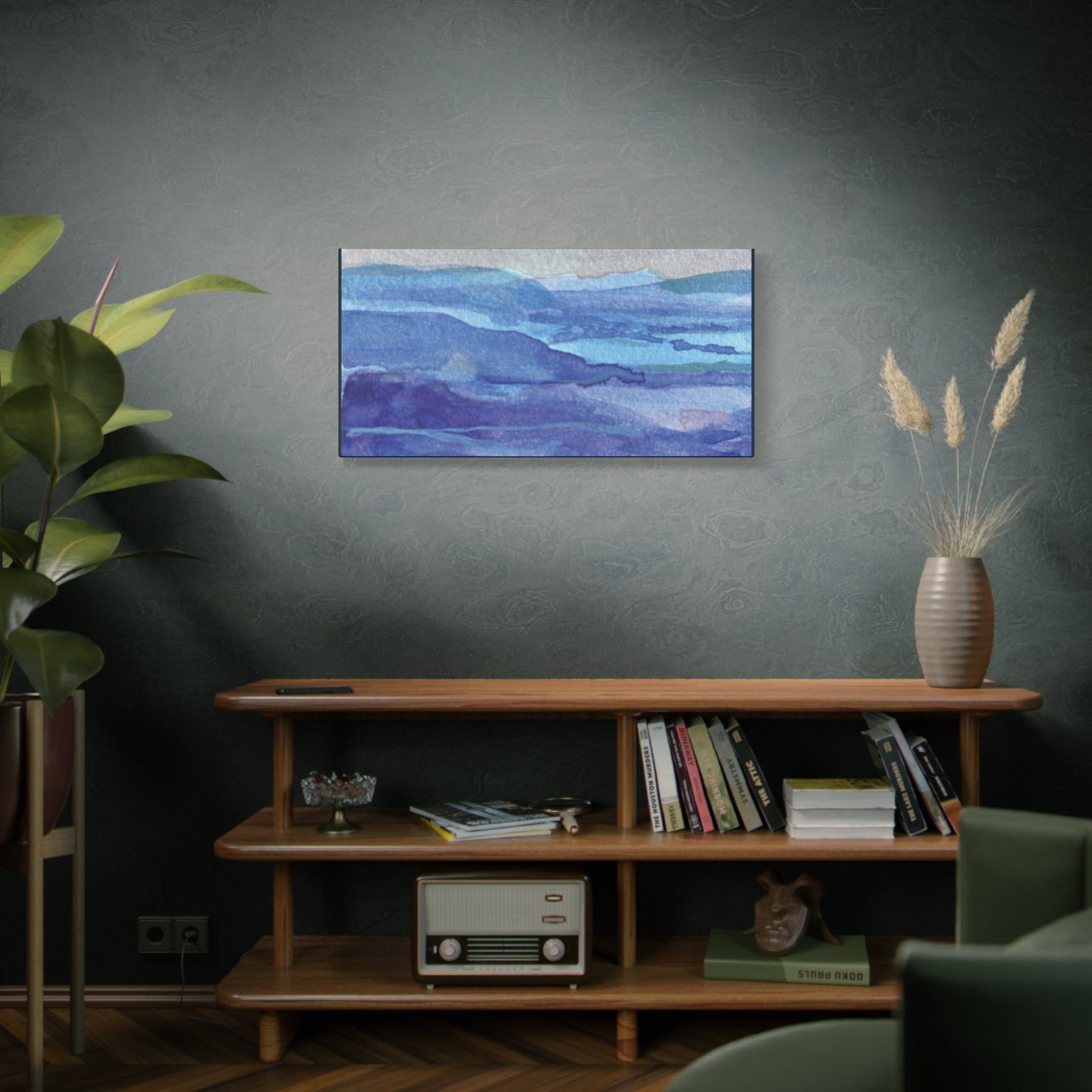 British Columbia Spring 26 mini watercolor Photo Canvas Print — Matte Stretched 1.25" (March 25)