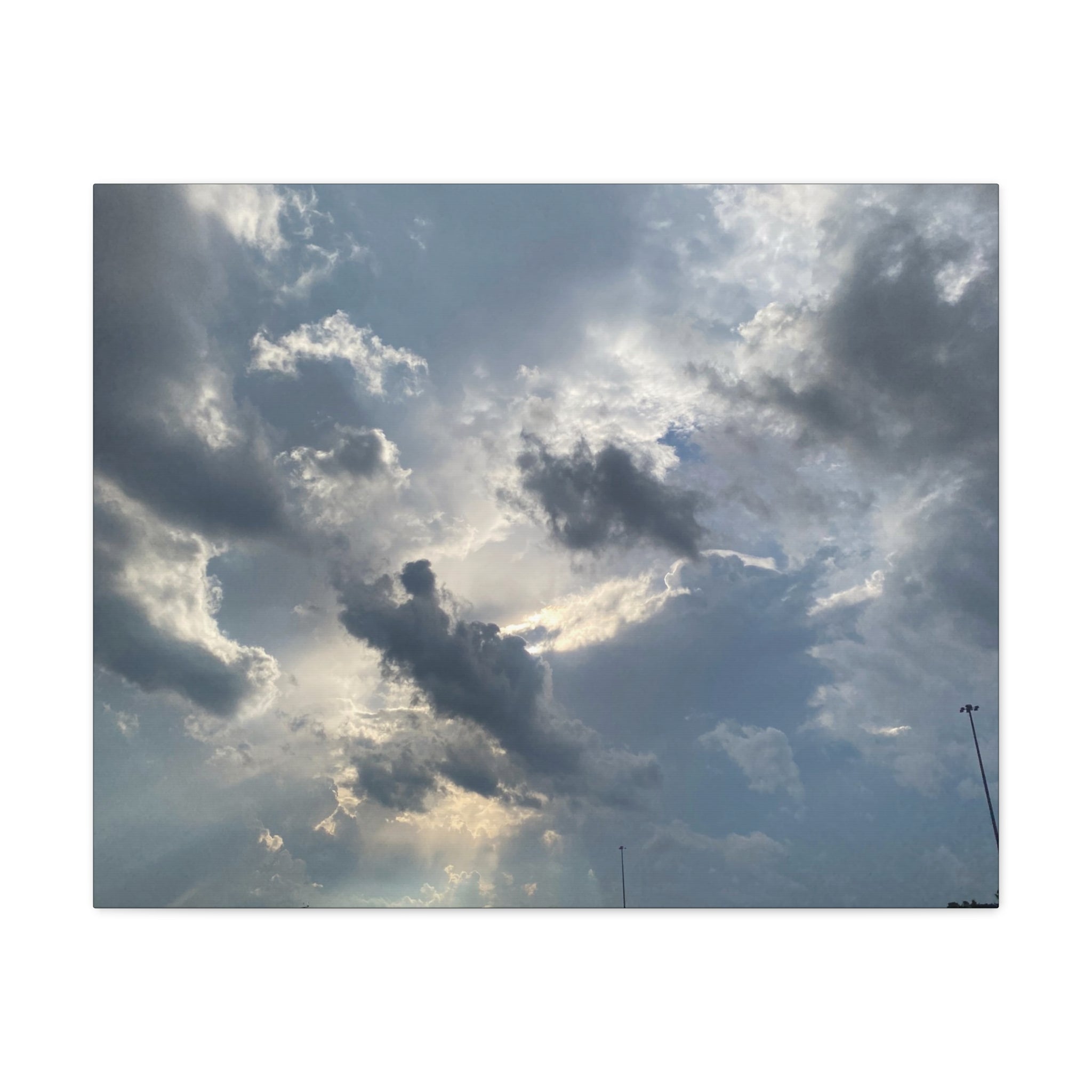 Florida Midday Photo Canvas Print — Matte Stretched Wall Art