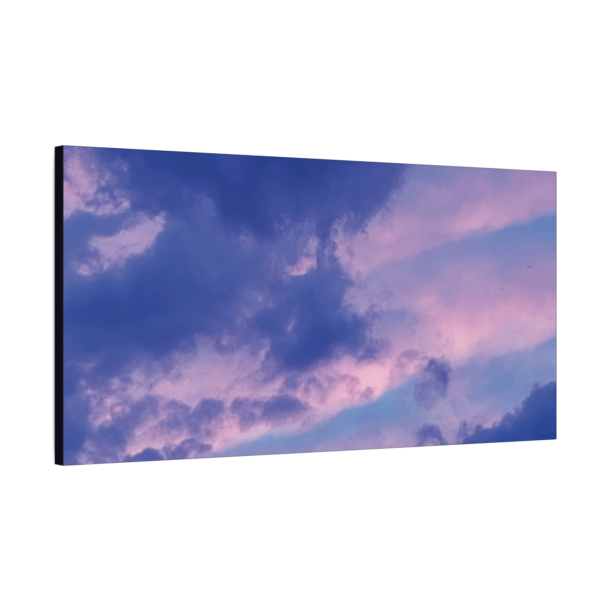 Blue Sunset Matte Canvas Wall Art — Stretched 1.25"
