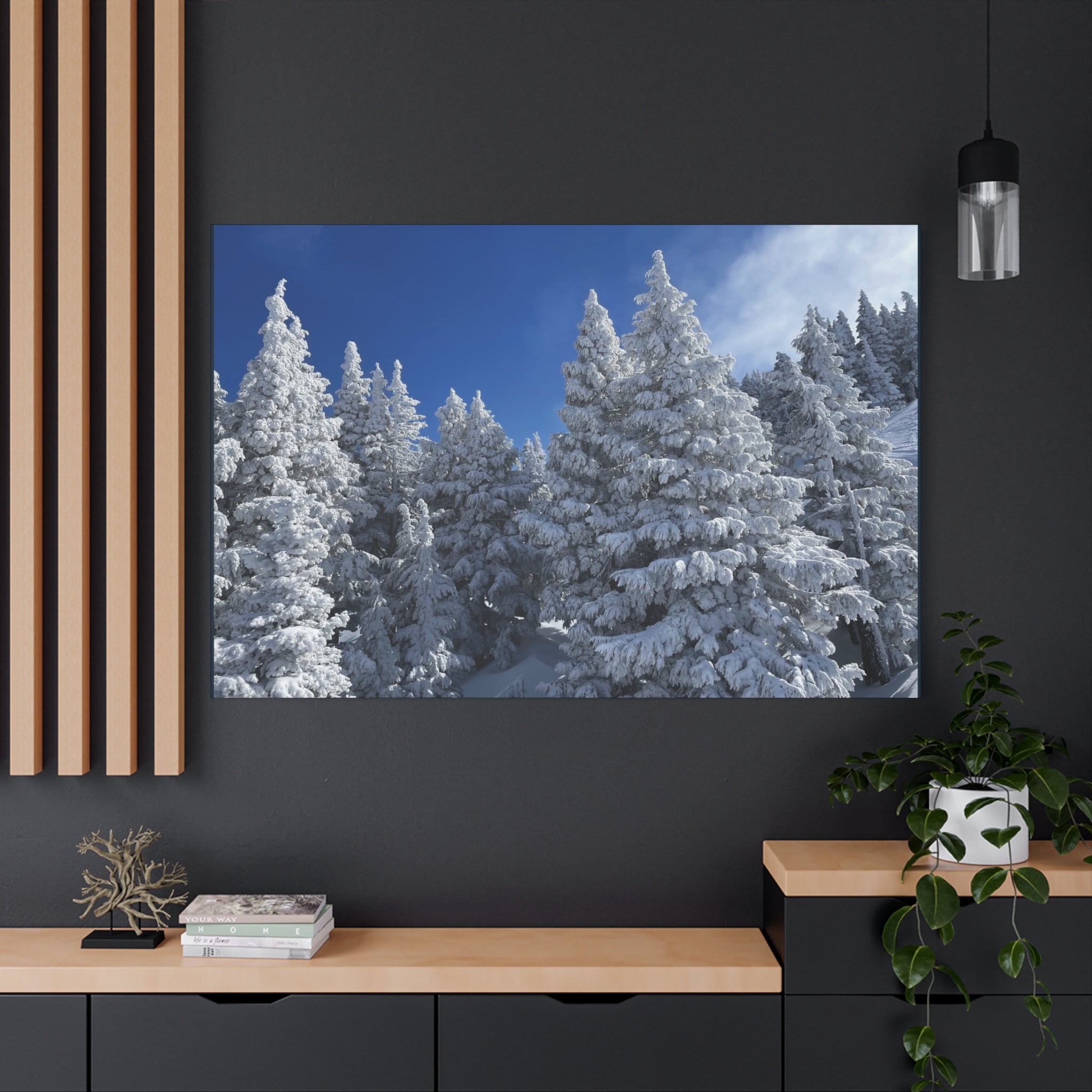 Oregon Alpine Photo Canvas Print — Matte Stretched 1.25" (March 25)