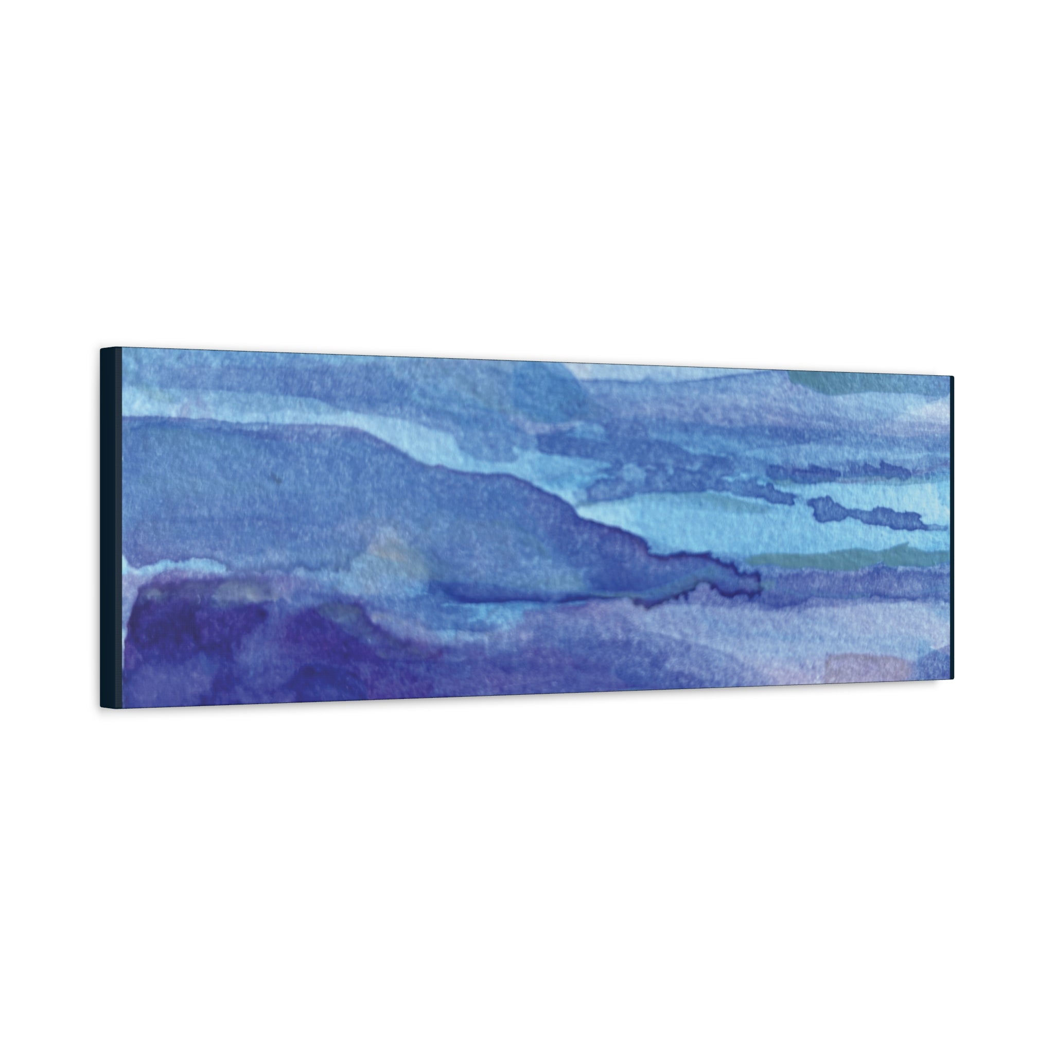 British Columbia Spring 26 mini watercolor Photo Canvas Print — Matte Stretched 1.25" (March 25)