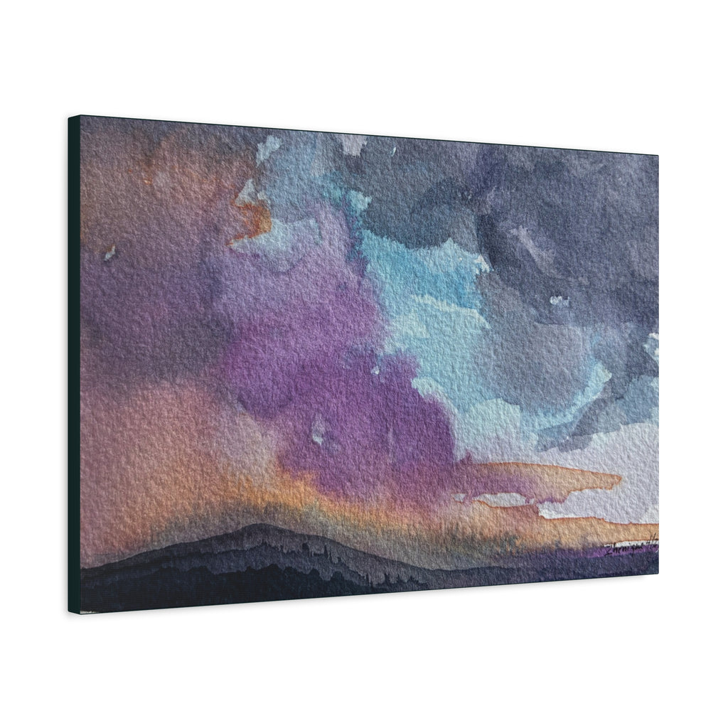NH Spring blend watercolor on canvas