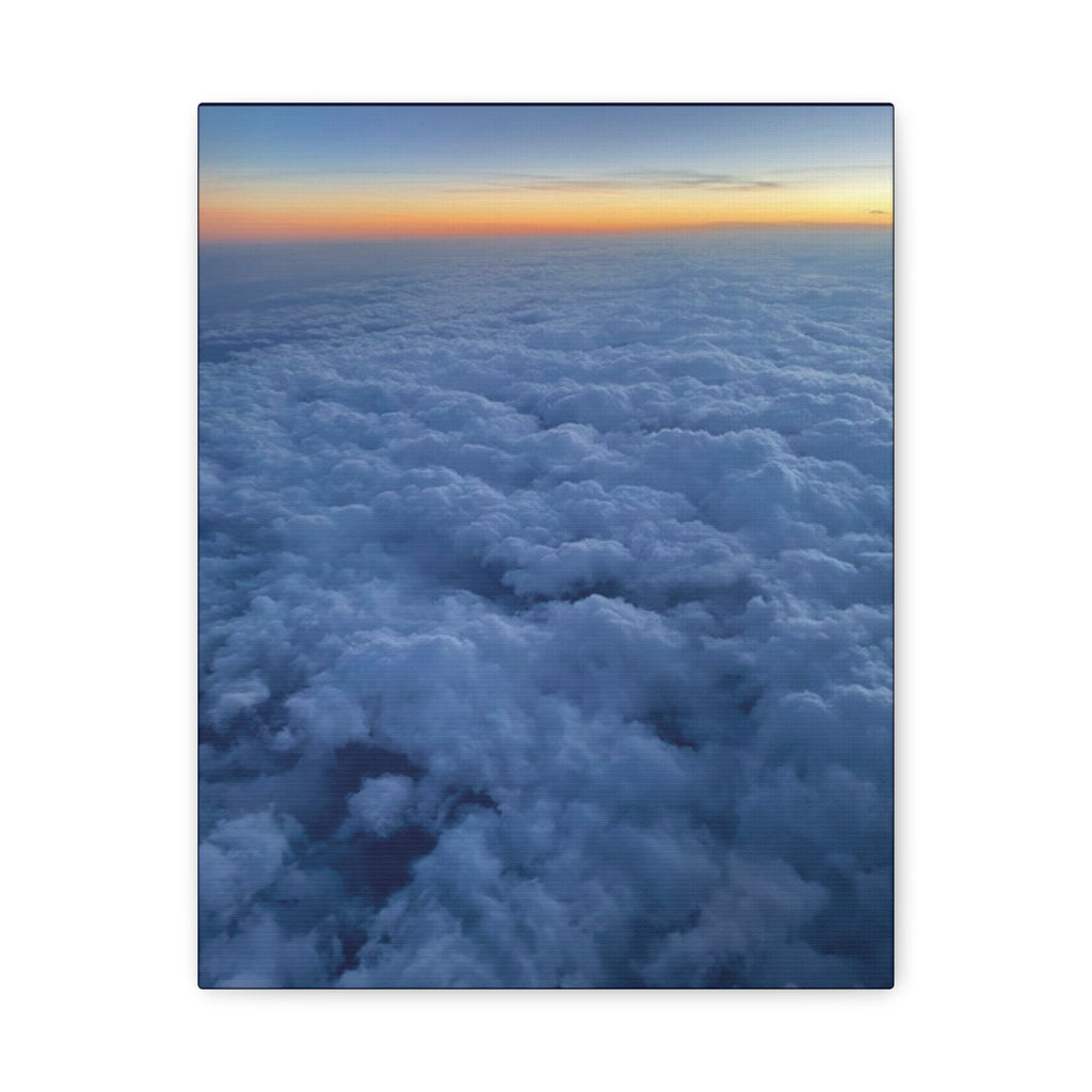 Above the Clouds Sunset Canvas Print