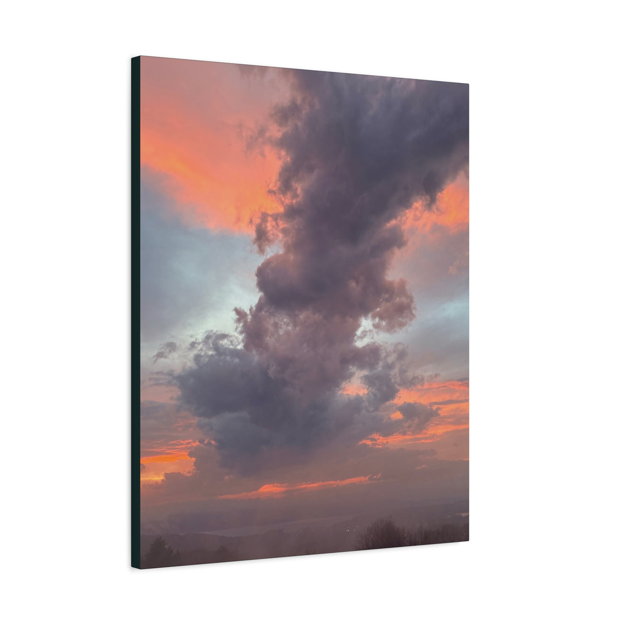 New Hampshire Spring Morning Photo on Canvas Print
