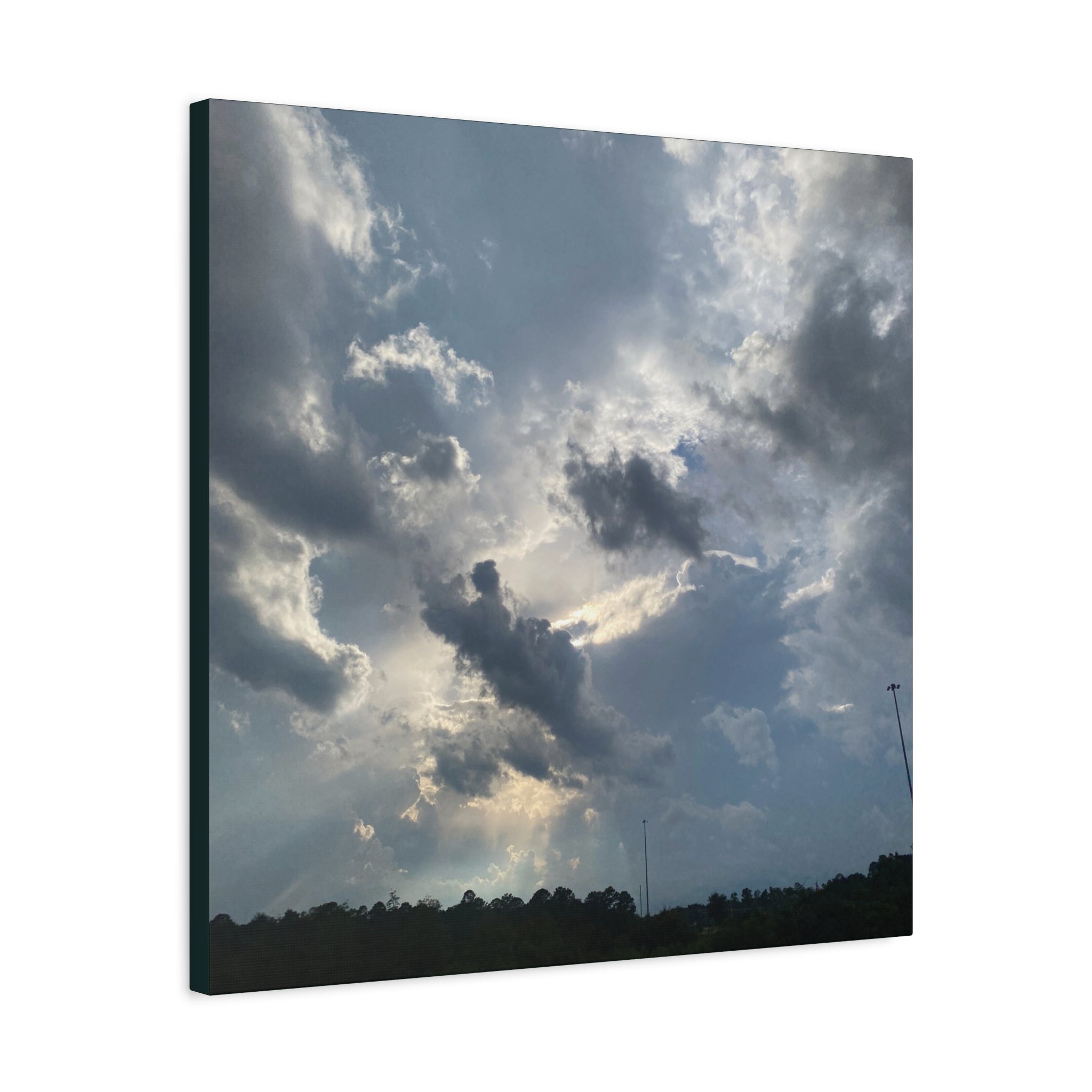 Florida Midday Photo Canvas Print — Matte Stretched Wall Art