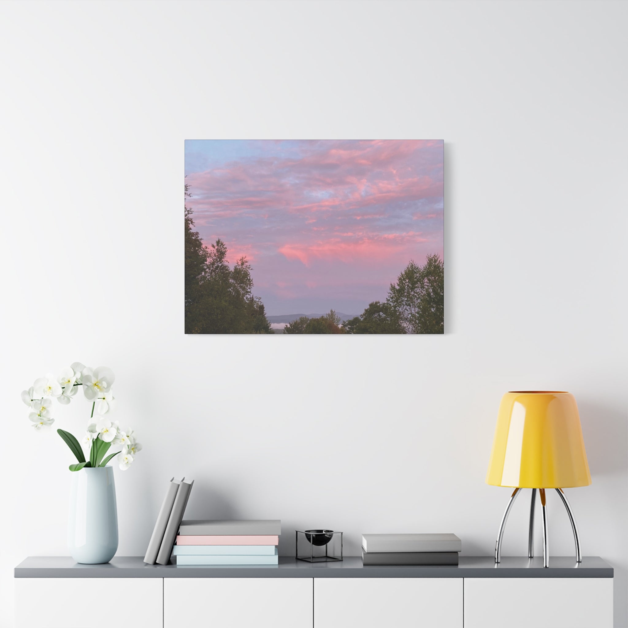 NH Fall 25 Morning Canvas Print
