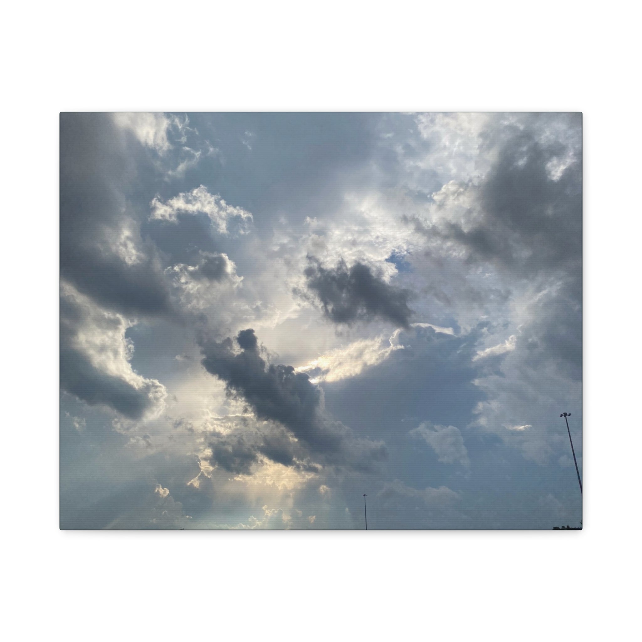 Florida Midday Photo Canvas Print — Matte Stretched Wall Art