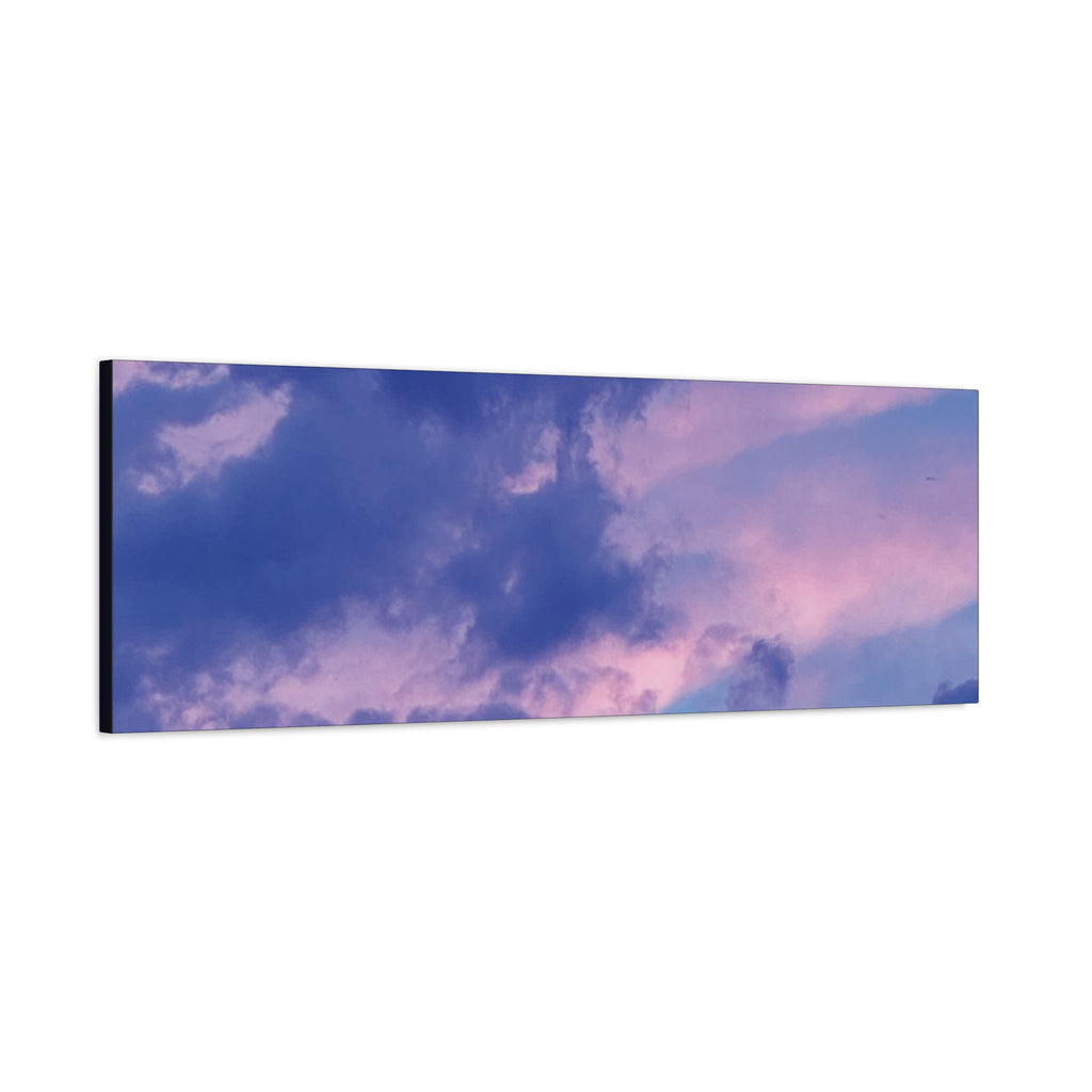 Blue Sunset Matte Canvas Wall Art — Stretched 1.25"