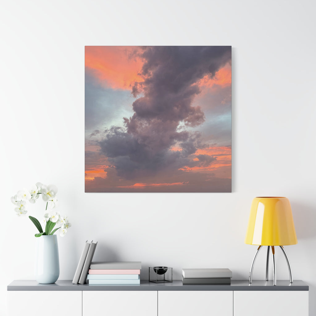 New Hampshire Spring Morning Photo on Canvas Print
