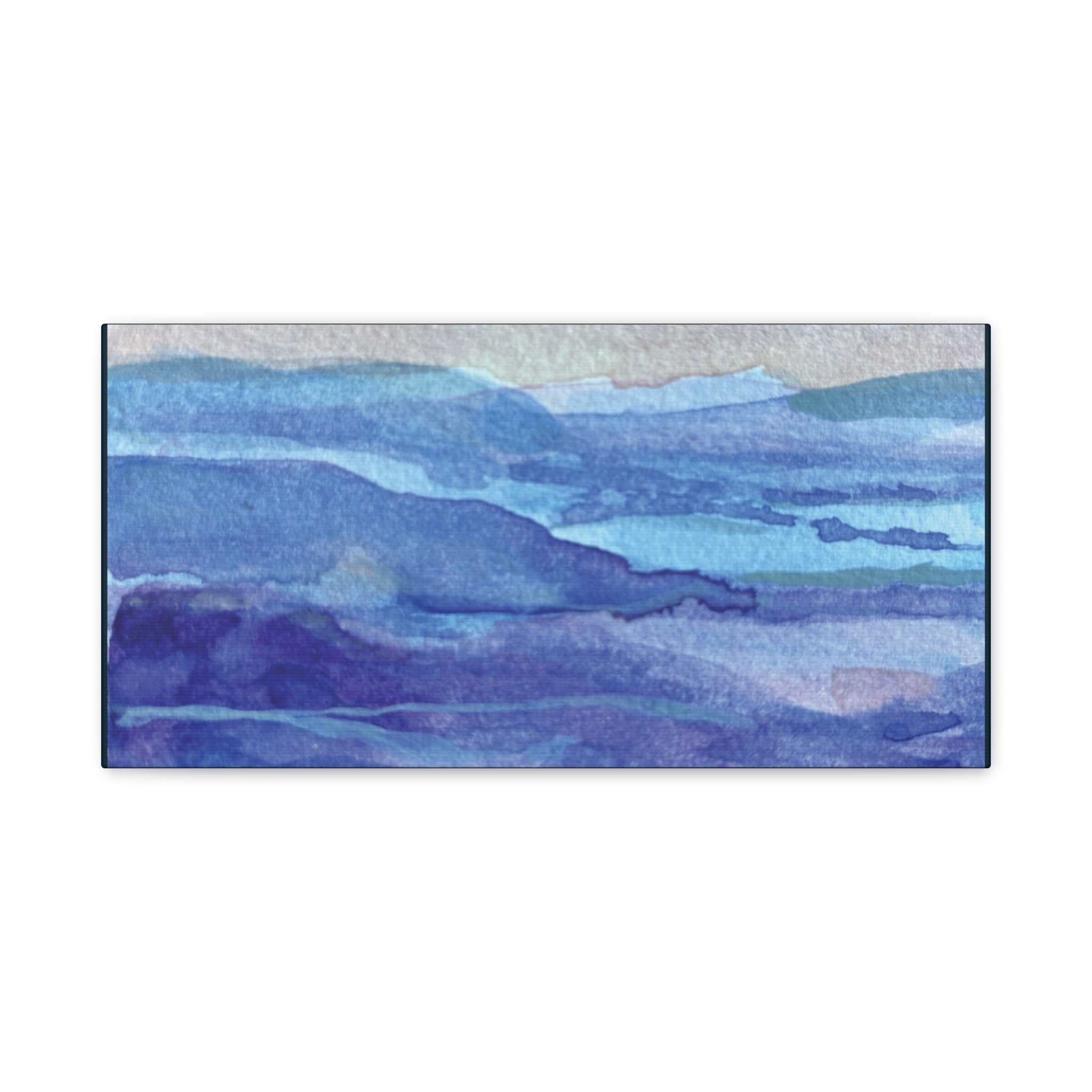 British Columbia Spring 26 mini watercolor Photo Canvas Print — Matte Stretched 1.25" (March 25)