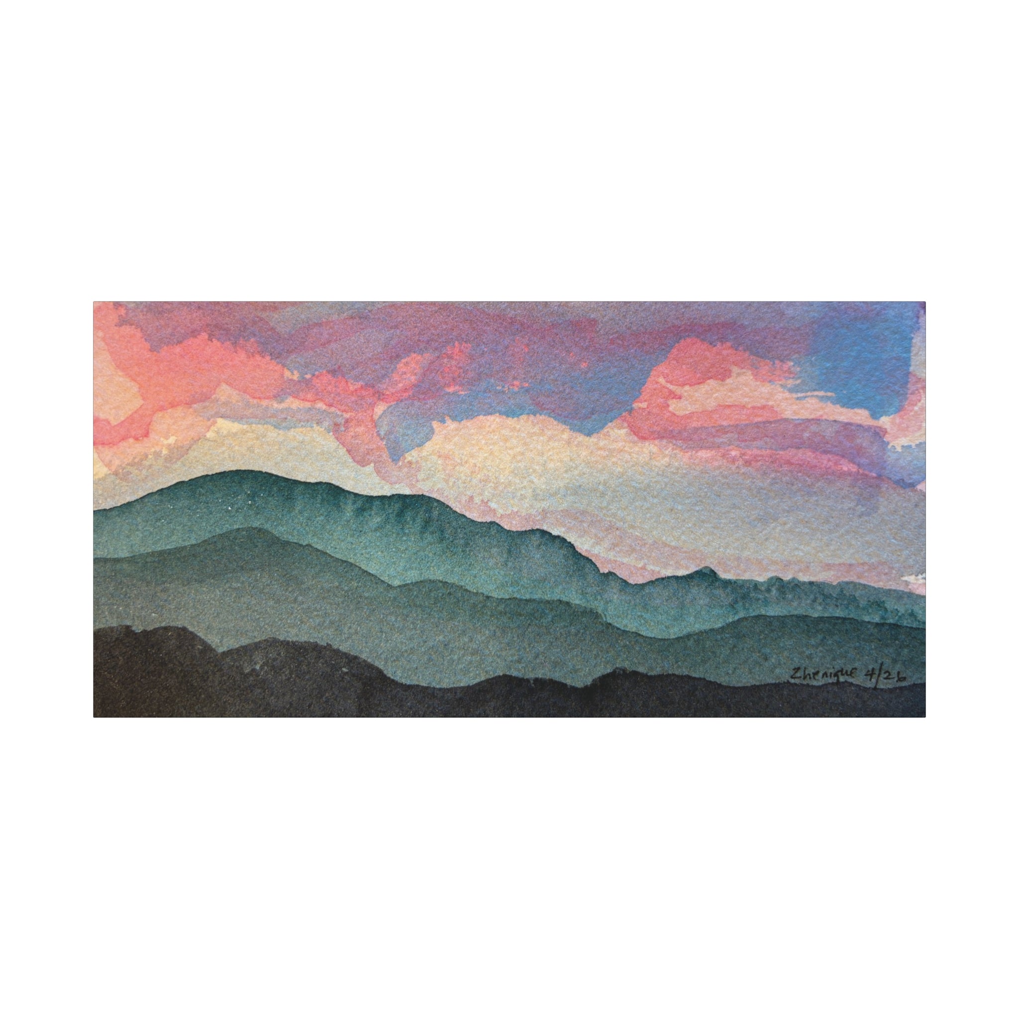 Spring 2026 Vivid a Watercolor Series Canvas