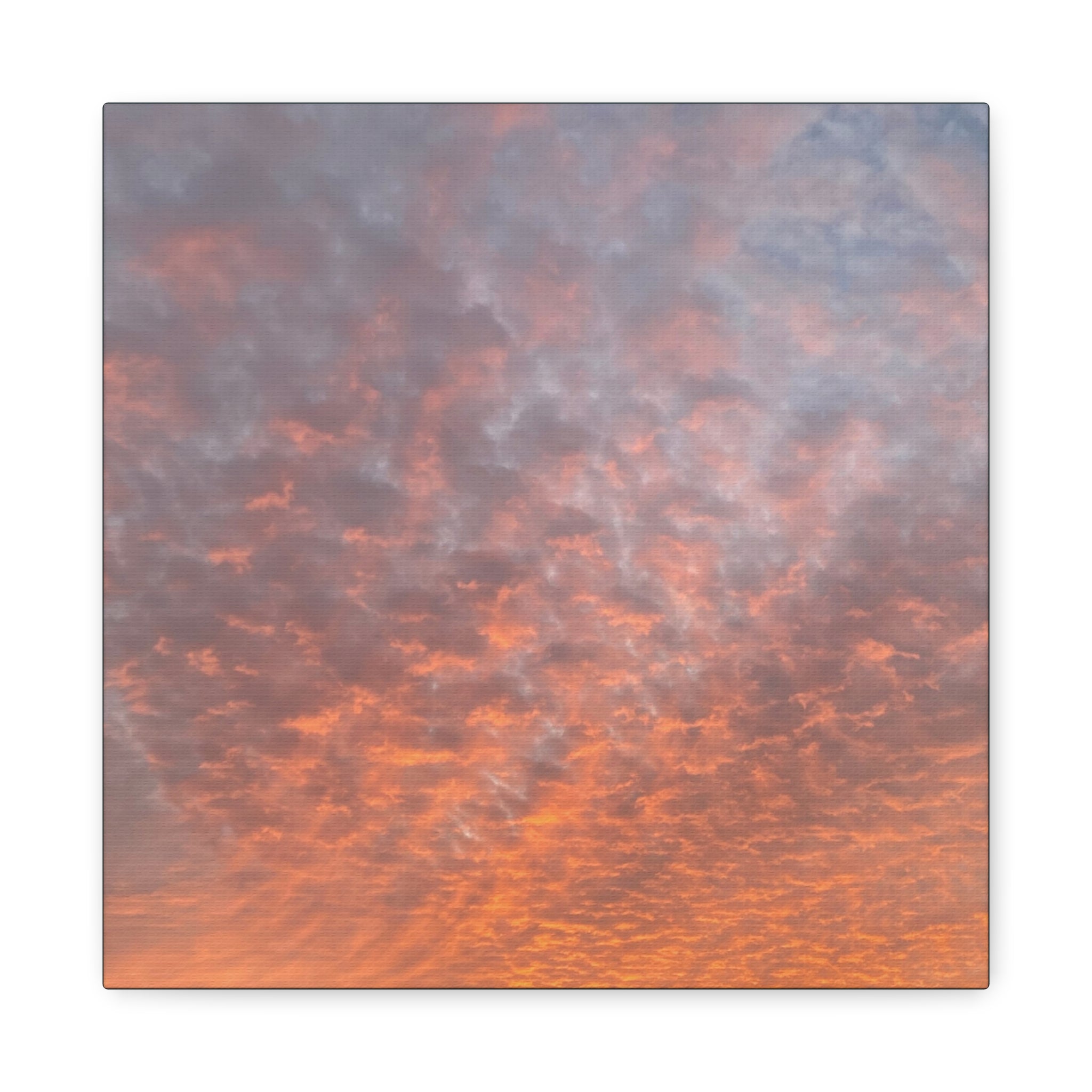 Photo NH Sunrise 2025 on Canvas Print