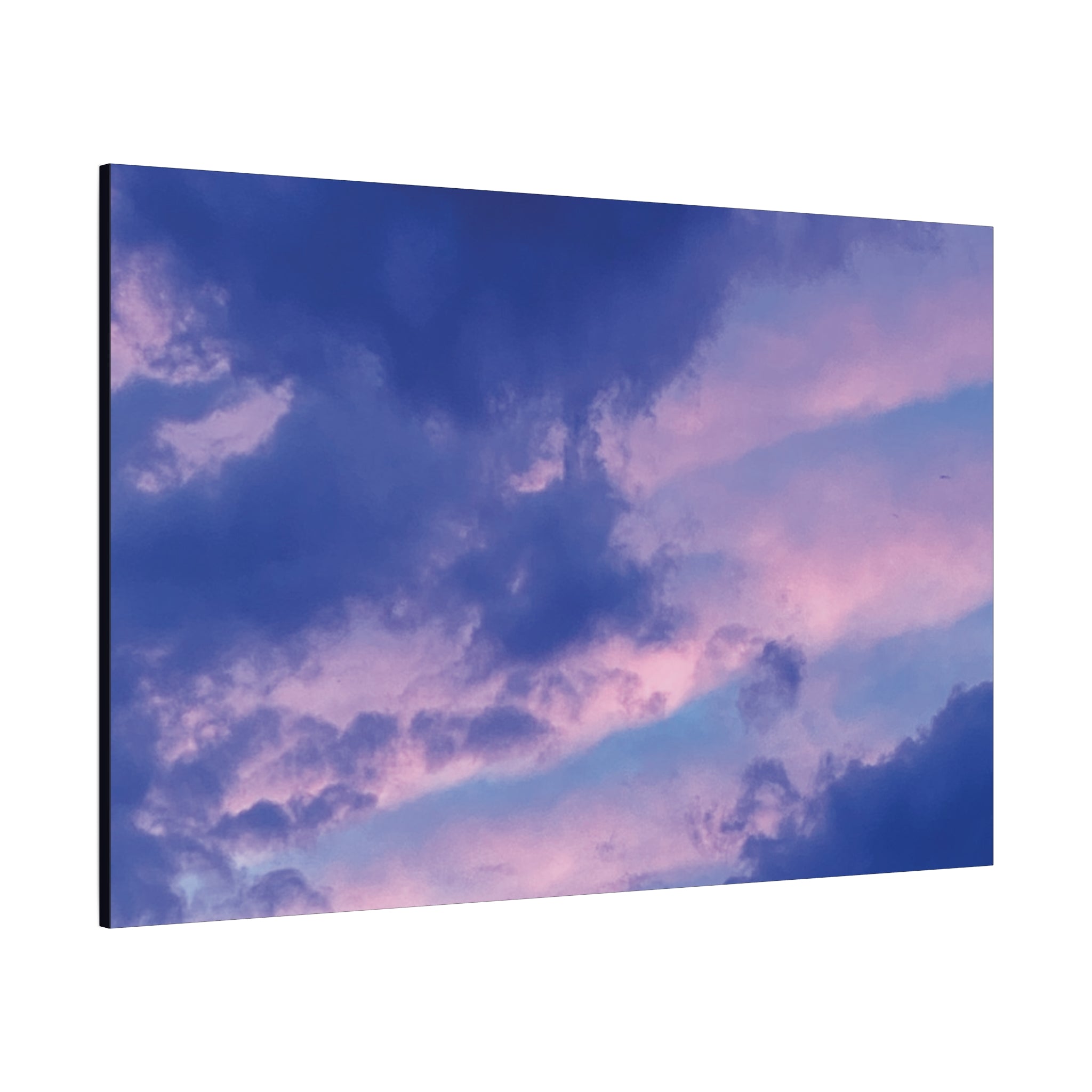 Blue Sunset Matte Canvas Wall Art — Stretched 1.25"