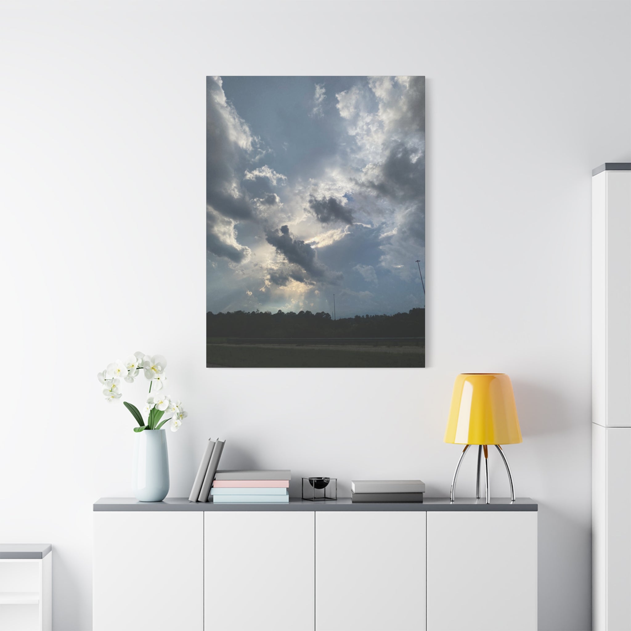 Florida Midday Photo Canvas Print — Matte Stretched Wall Art