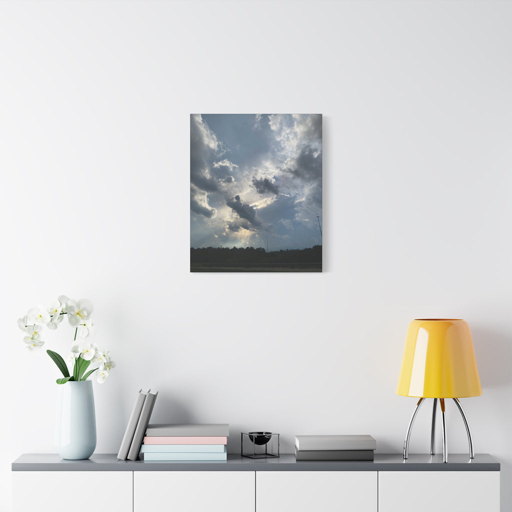 Florida Midday Photo Canvas Print — Matte Stretched Wall Art
